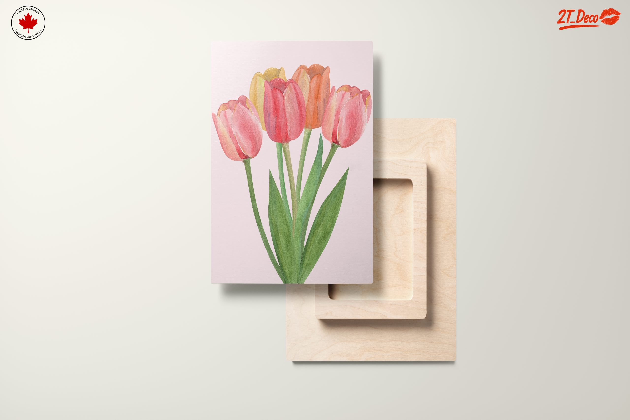 Colorful Tulip Arrangement for Home Decor - Image 11