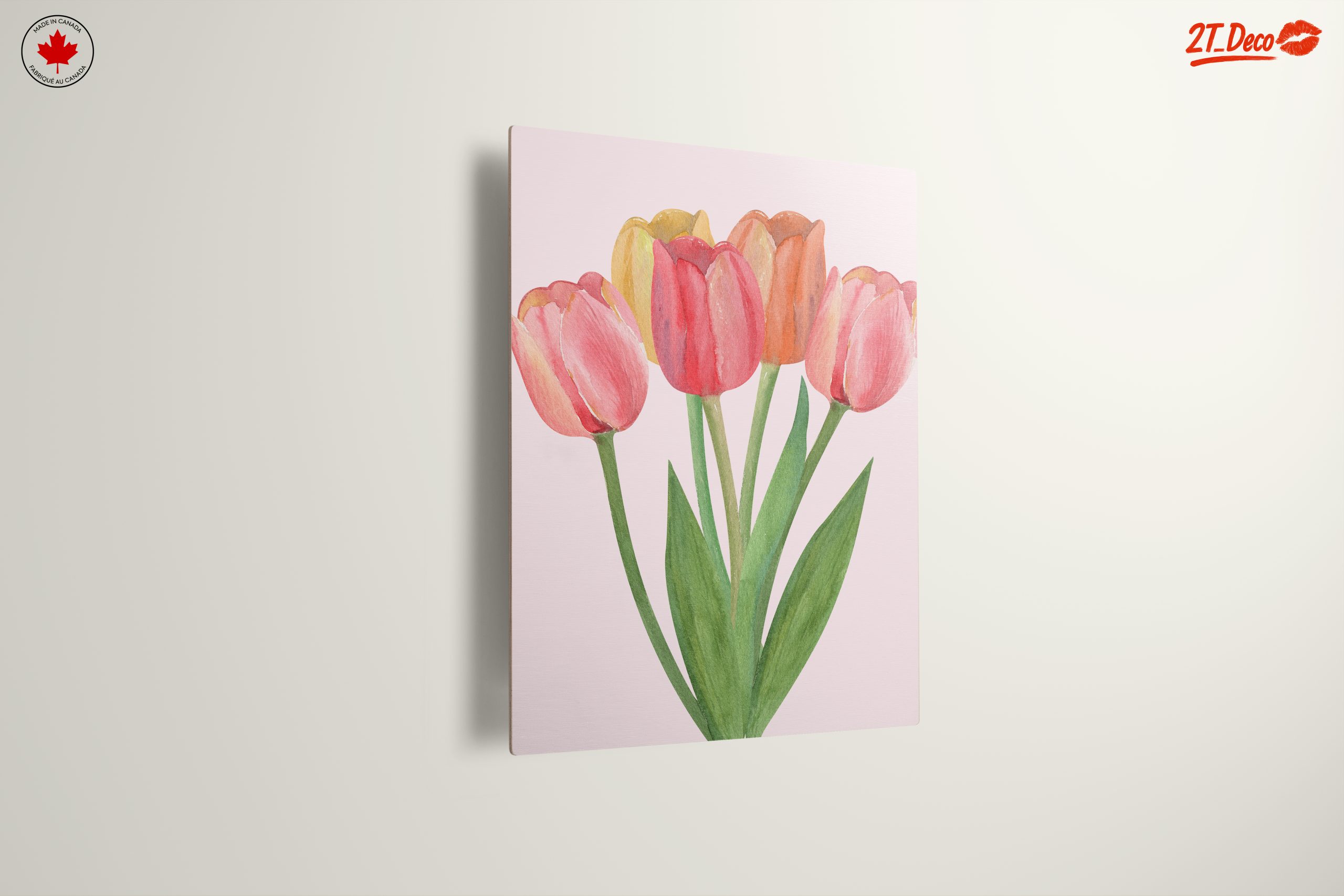 Colorful Tulip Arrangement for Home Decor - Image 13