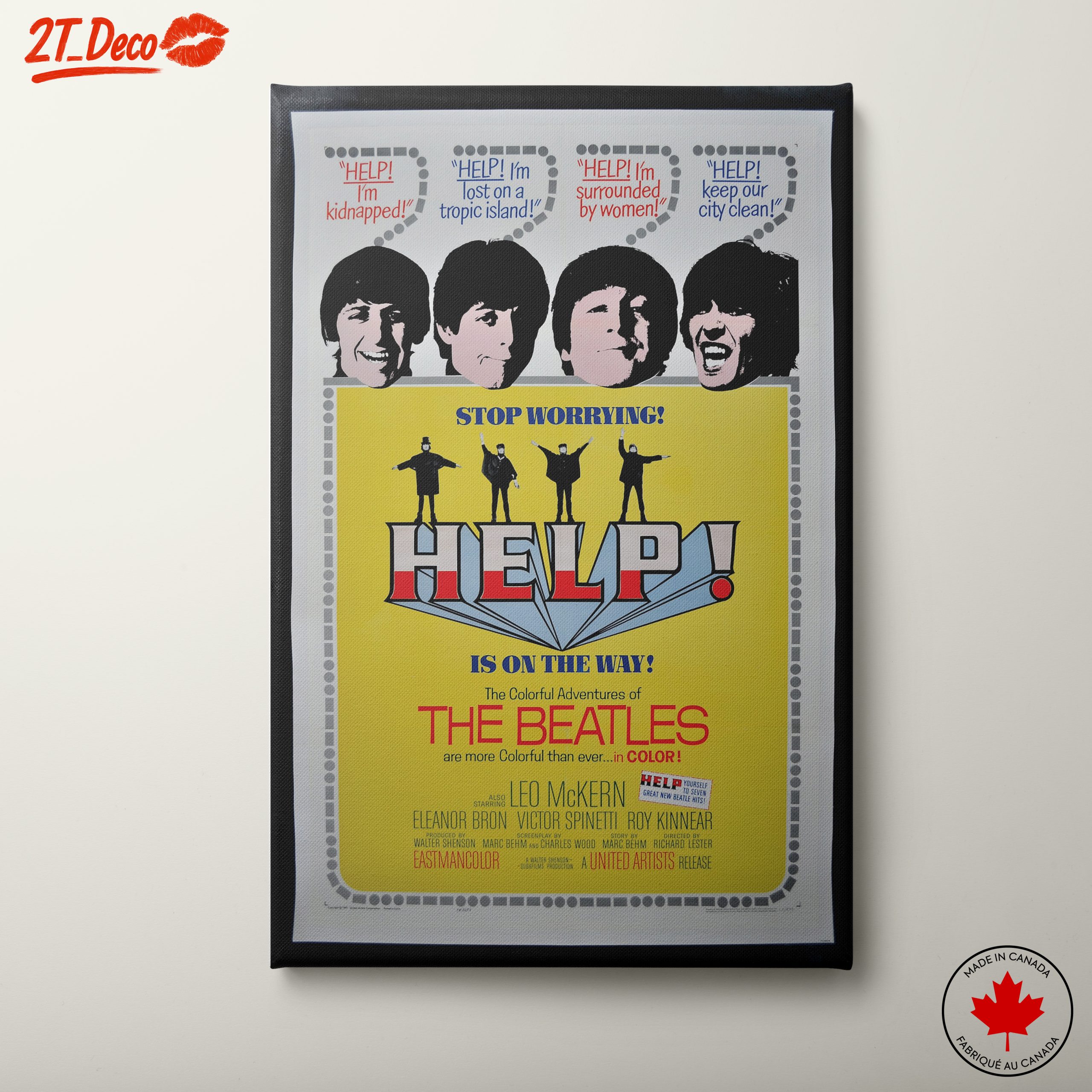 The Beatles Help Movie Art