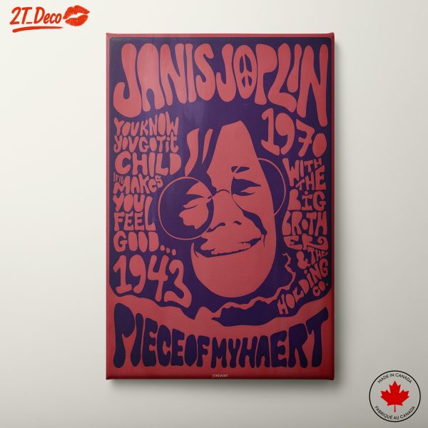 Janis Joplin Art Piece Of My Heart