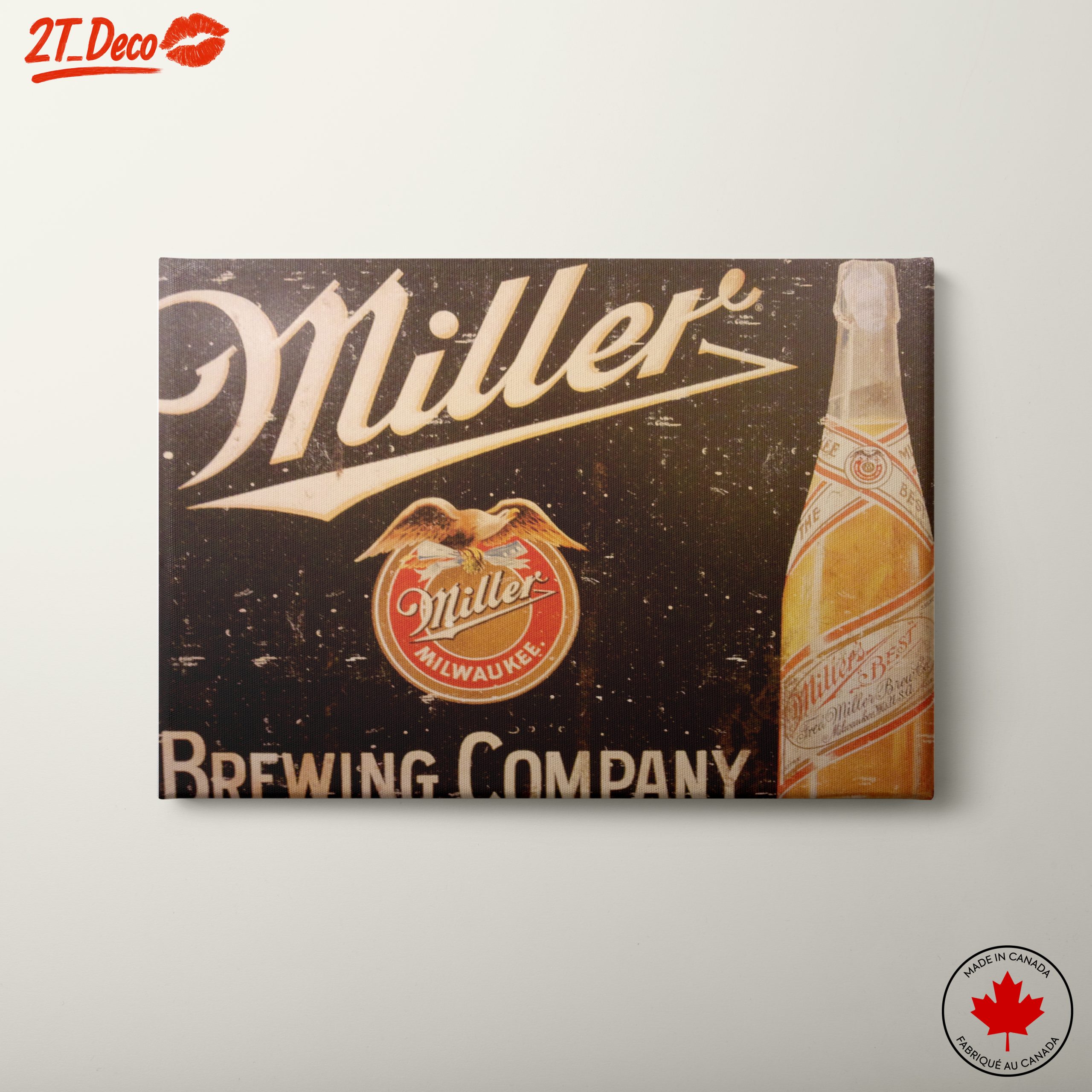 Miller Brewing Company Vintage Artwork