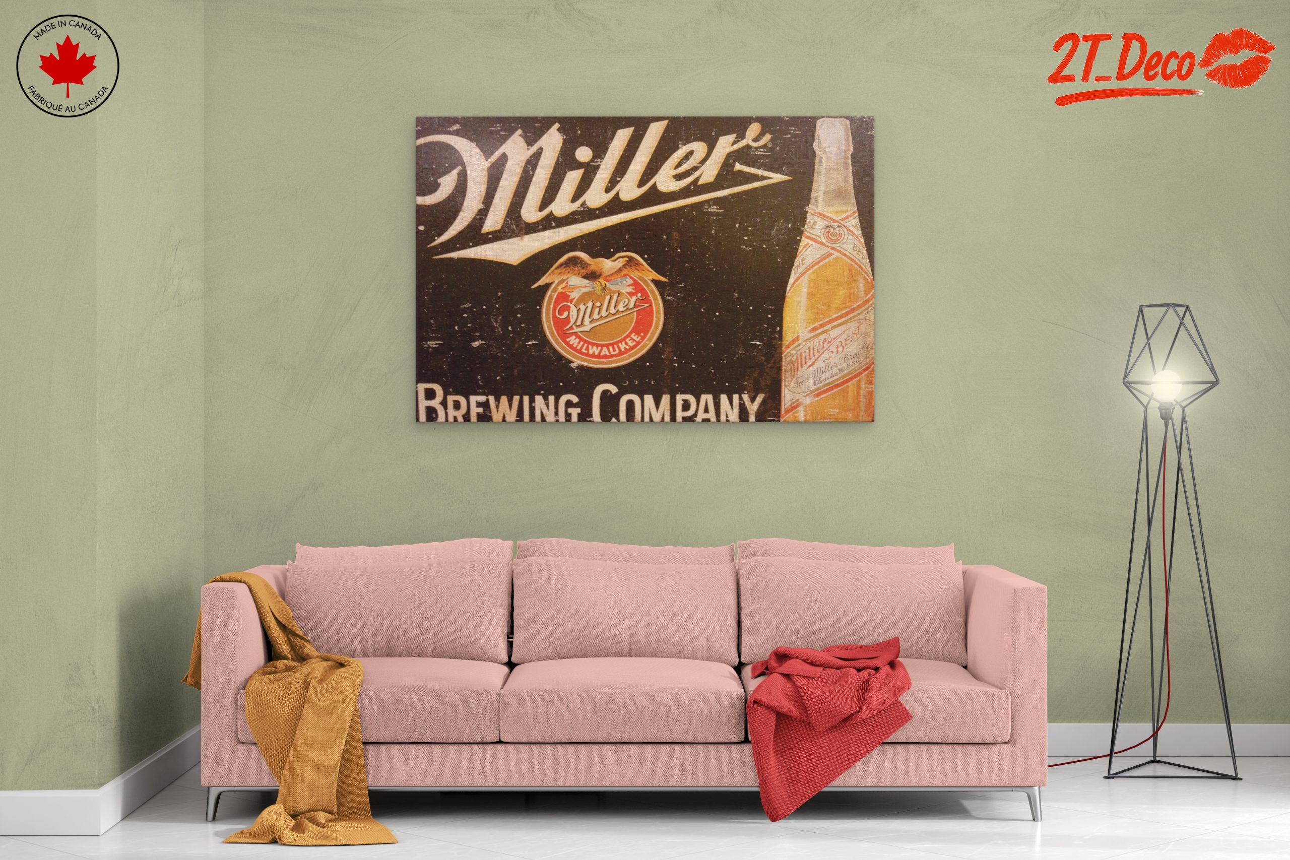 Miller Brewing Company Vintage Artwork - Image 2