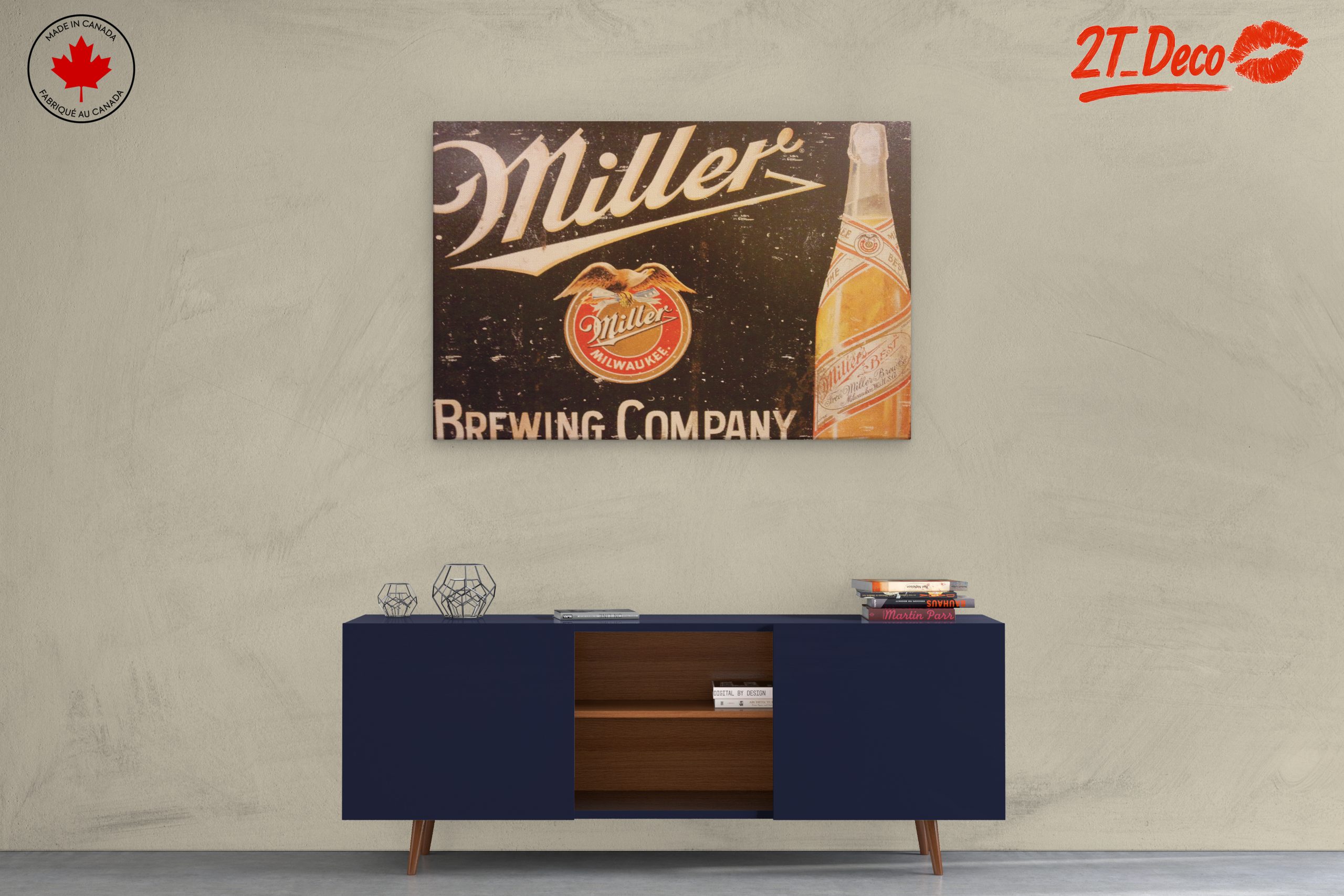 Miller Brewing Company Vintage Artwork - Image 3