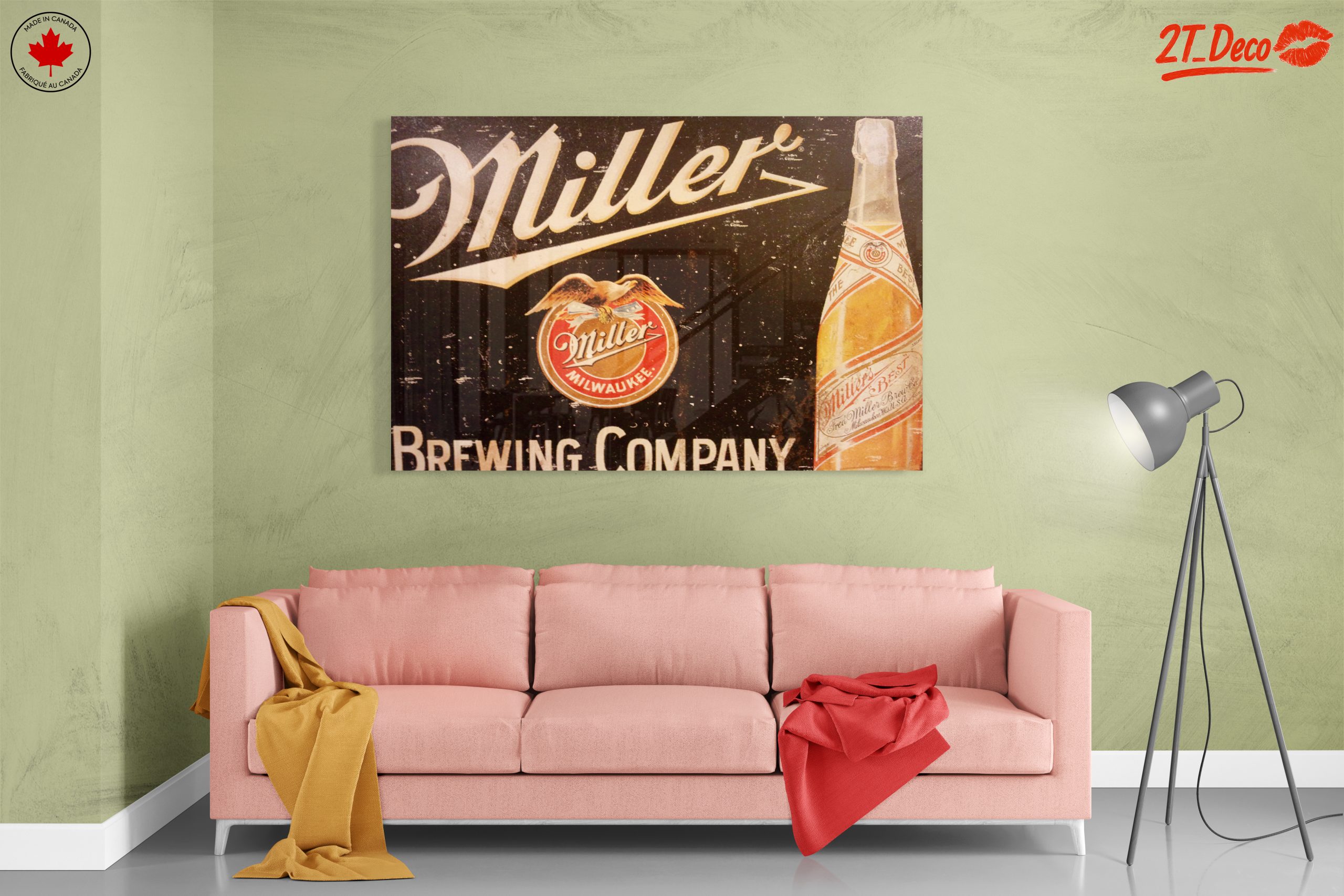 Miller Brewing Company Vintage Artwork - Image 7