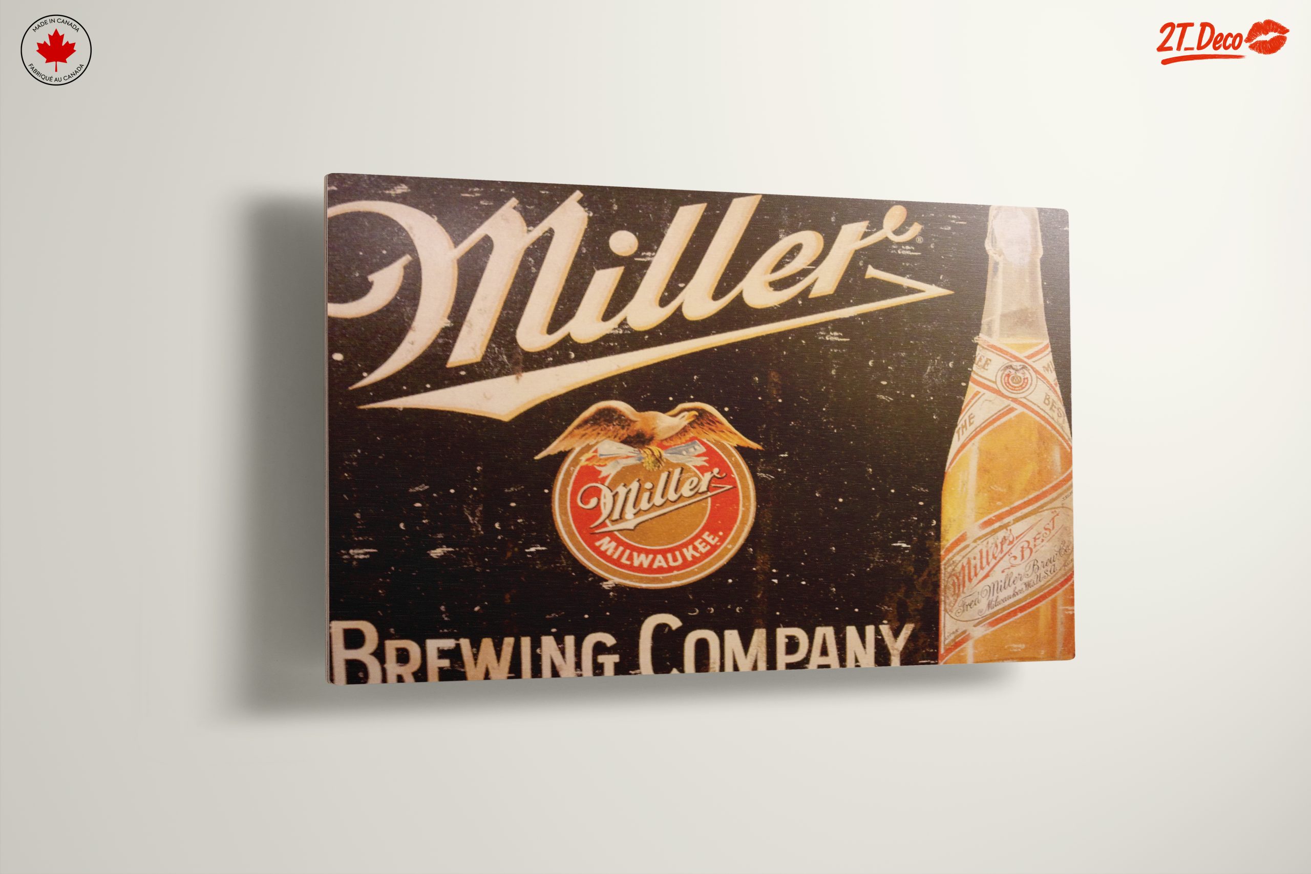 Miller Brewing Company Vintage Artwork - Image 13