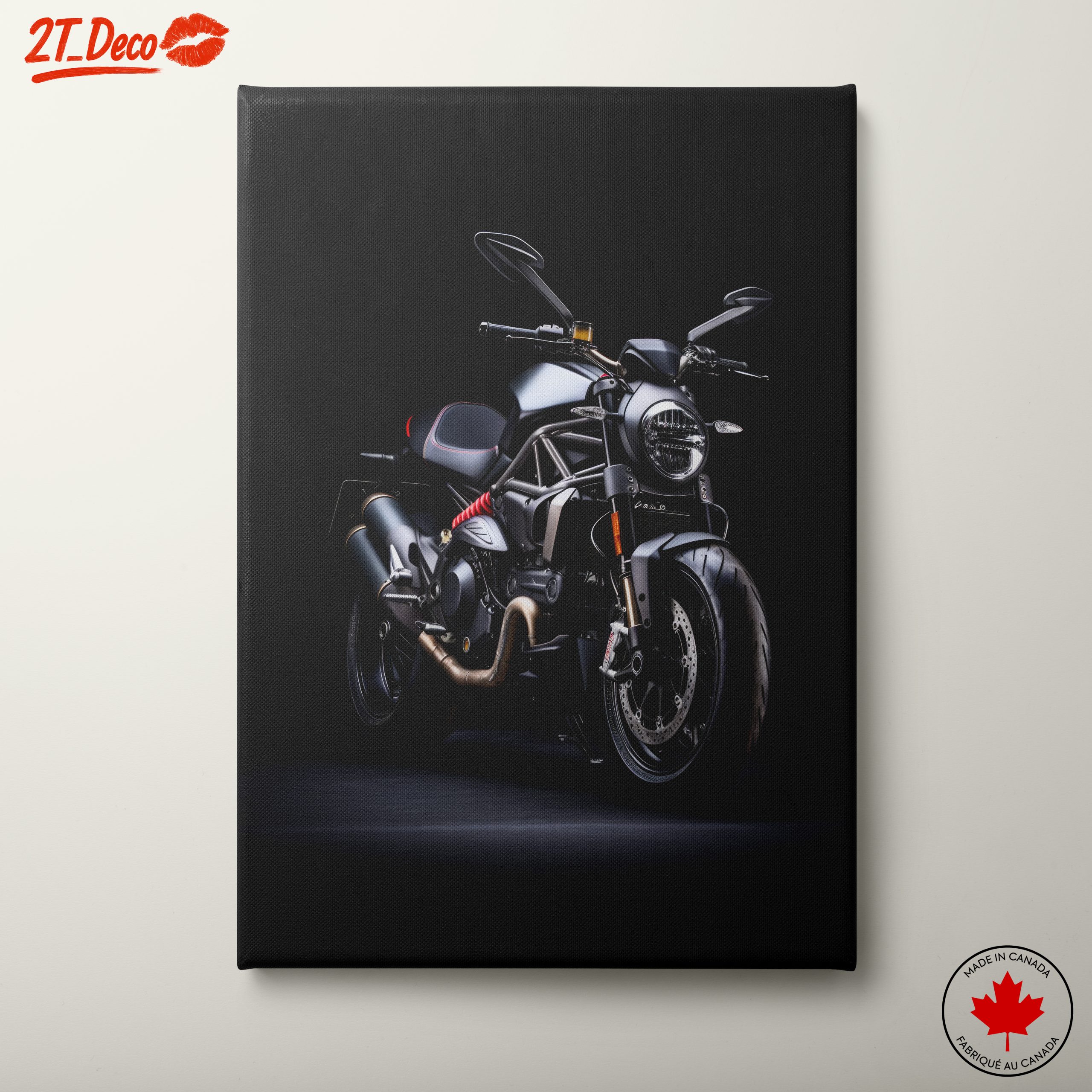 Stylish Motorcycle with Sleek Design