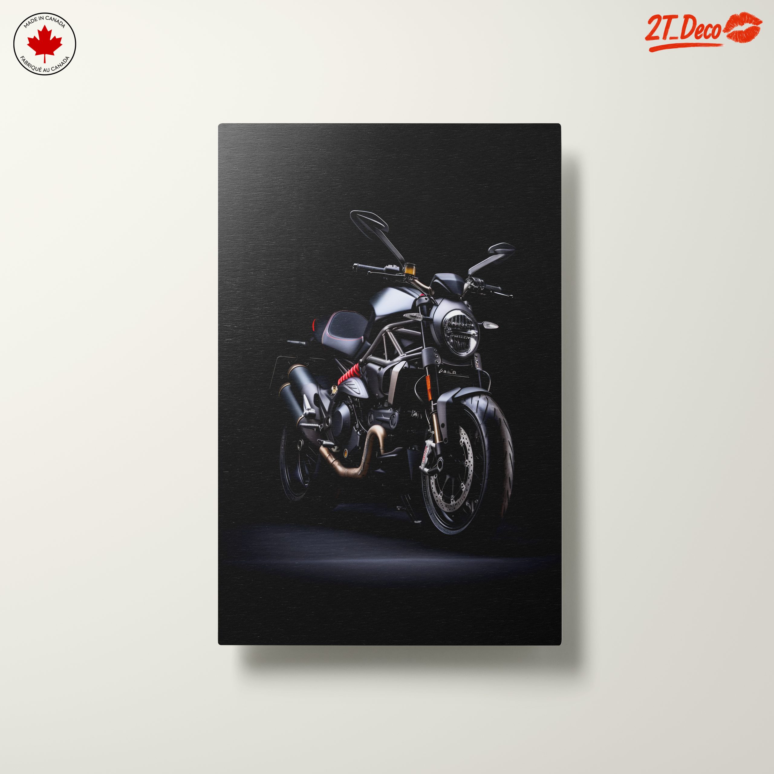Stylish Motorcycle with Sleek Design - Image 10
