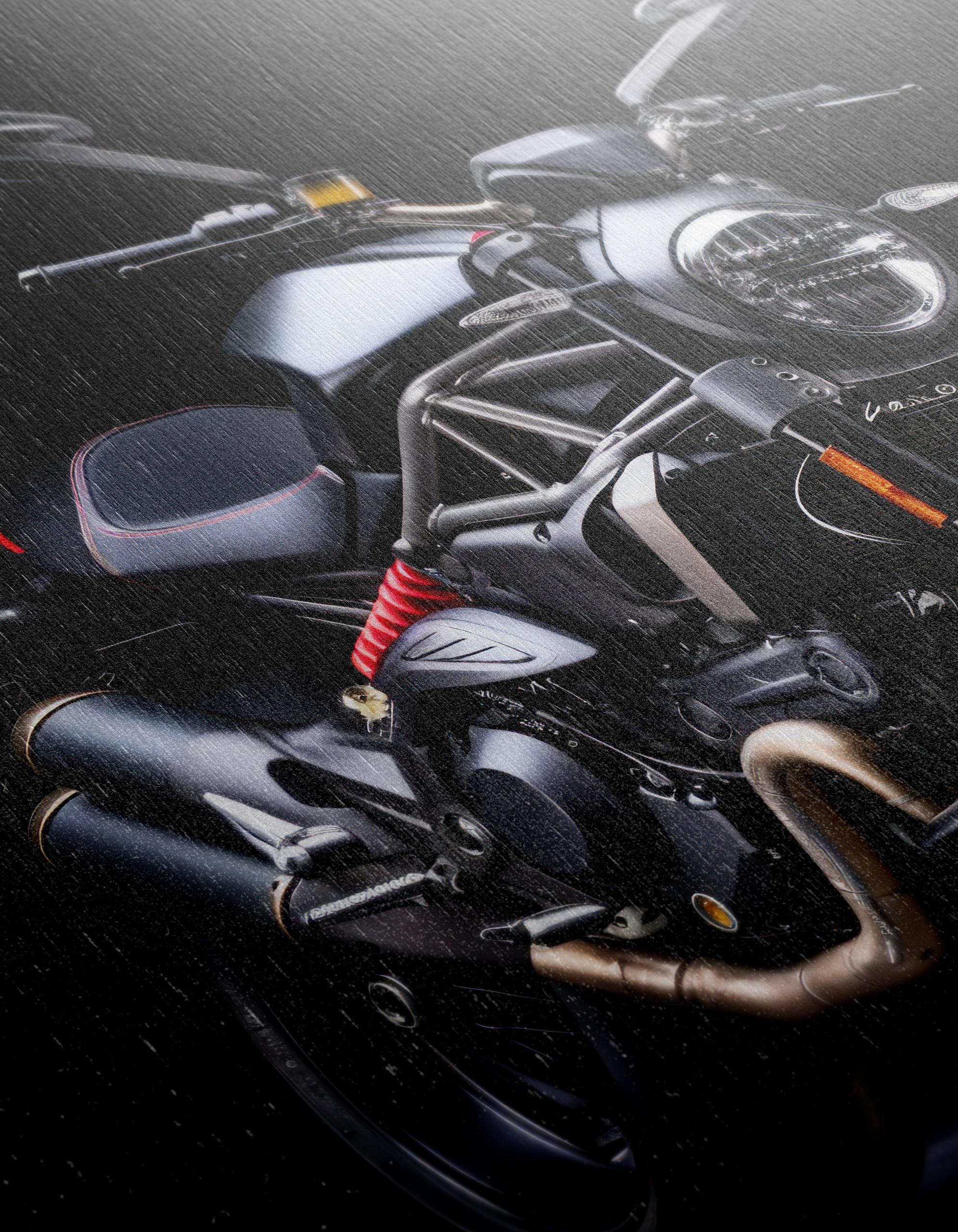 Stylish Motorcycle with Sleek Design - Image 12