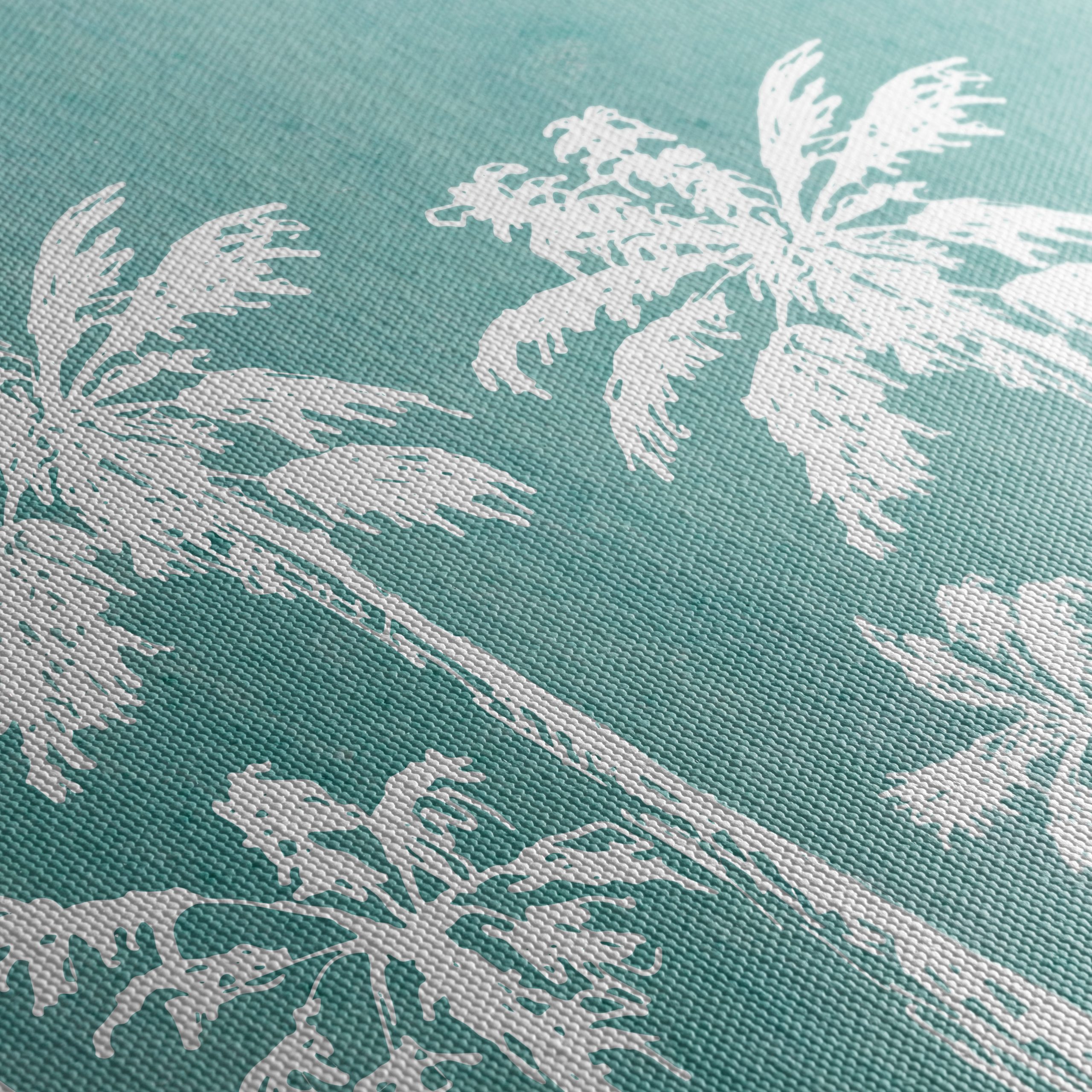 Palm Trees Against Turquoise Backdrop - Image 5