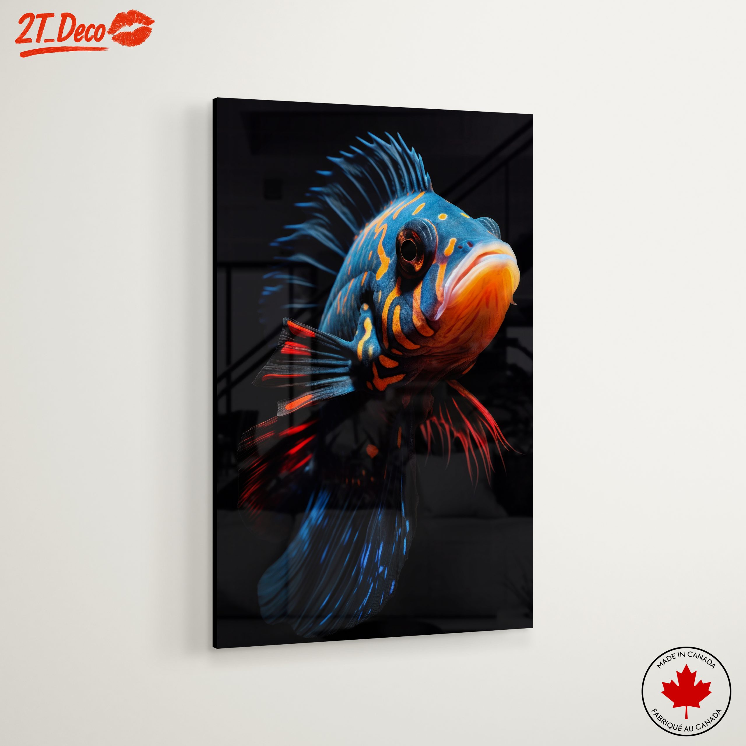 Stunning Colorful Fish Art - Image 6