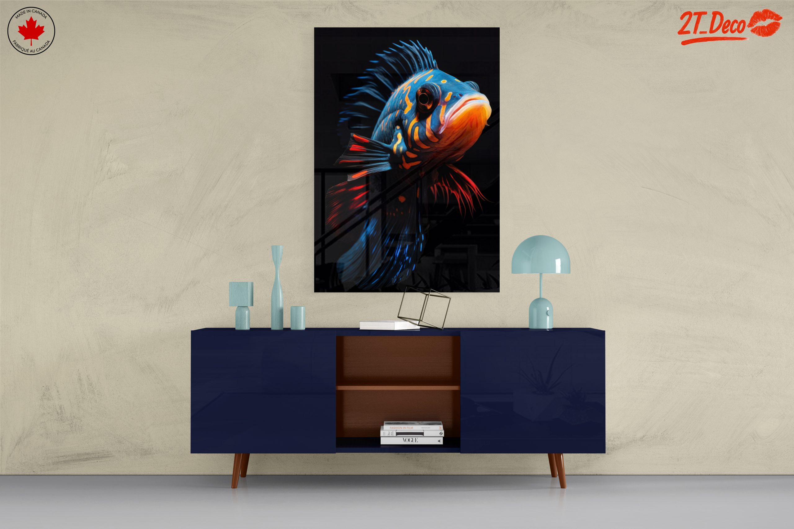 Stunning Colorful Fish Art - Image 8