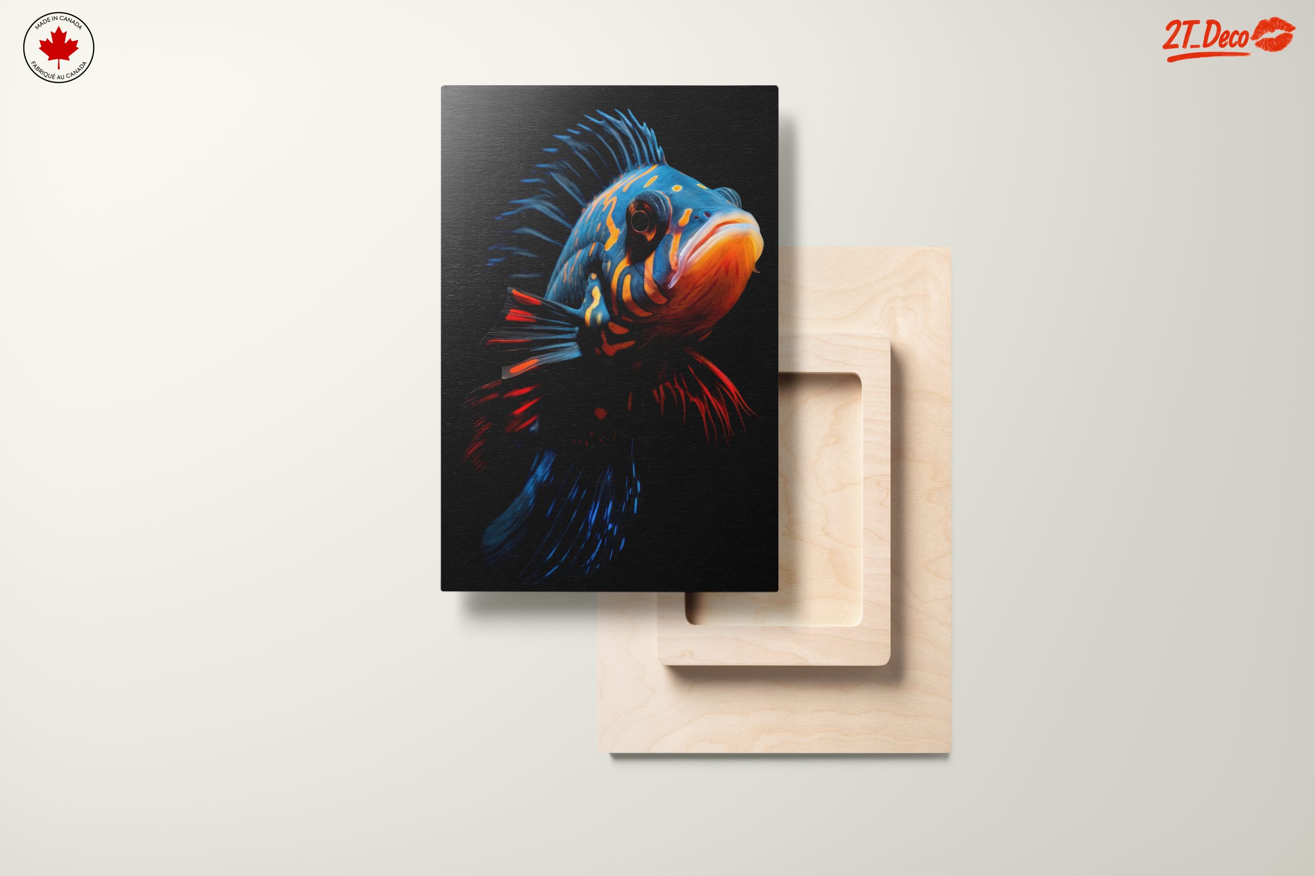 Stunning Colorful Fish Art - Image 11
