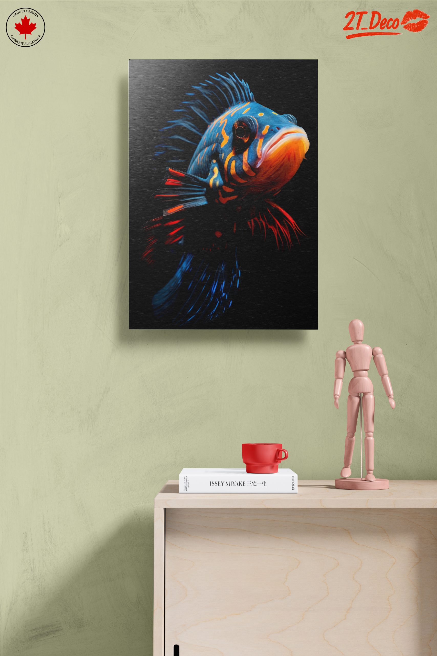 Stunning Colorful Fish Art - Image 14