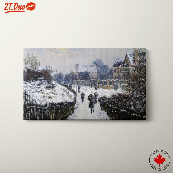 Snowy Winter Landscape with Figures