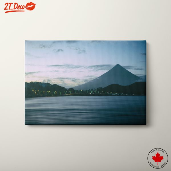 Majestic Mountain Reflection at Dusk
