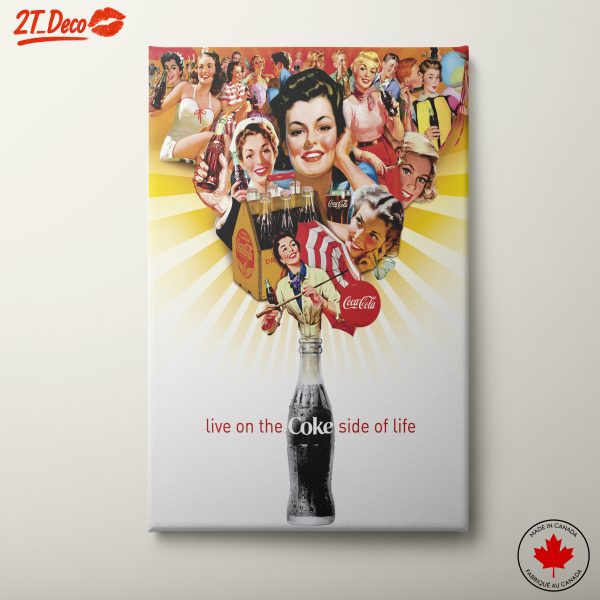 Vintage Coca-Cola Advertisement Art