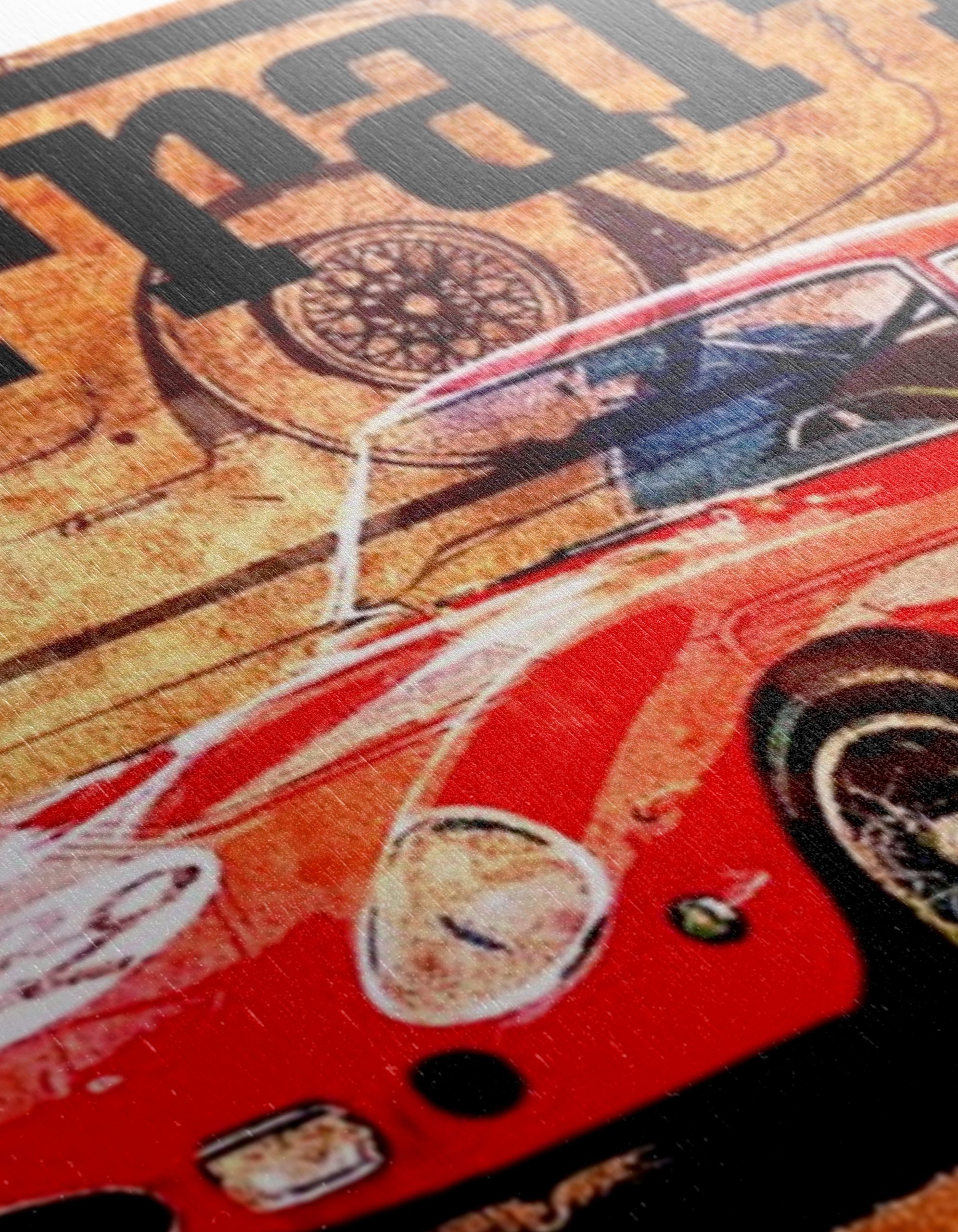 Vintage Ferrari 250 GT Artwork - Image 12