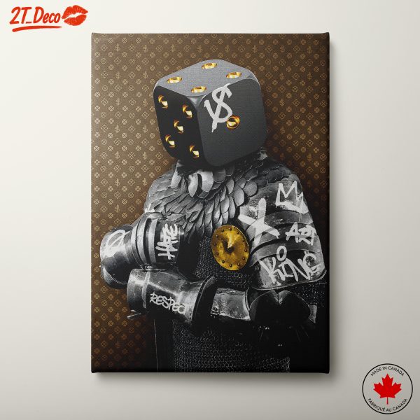 Urban Character with Graffiti Elements