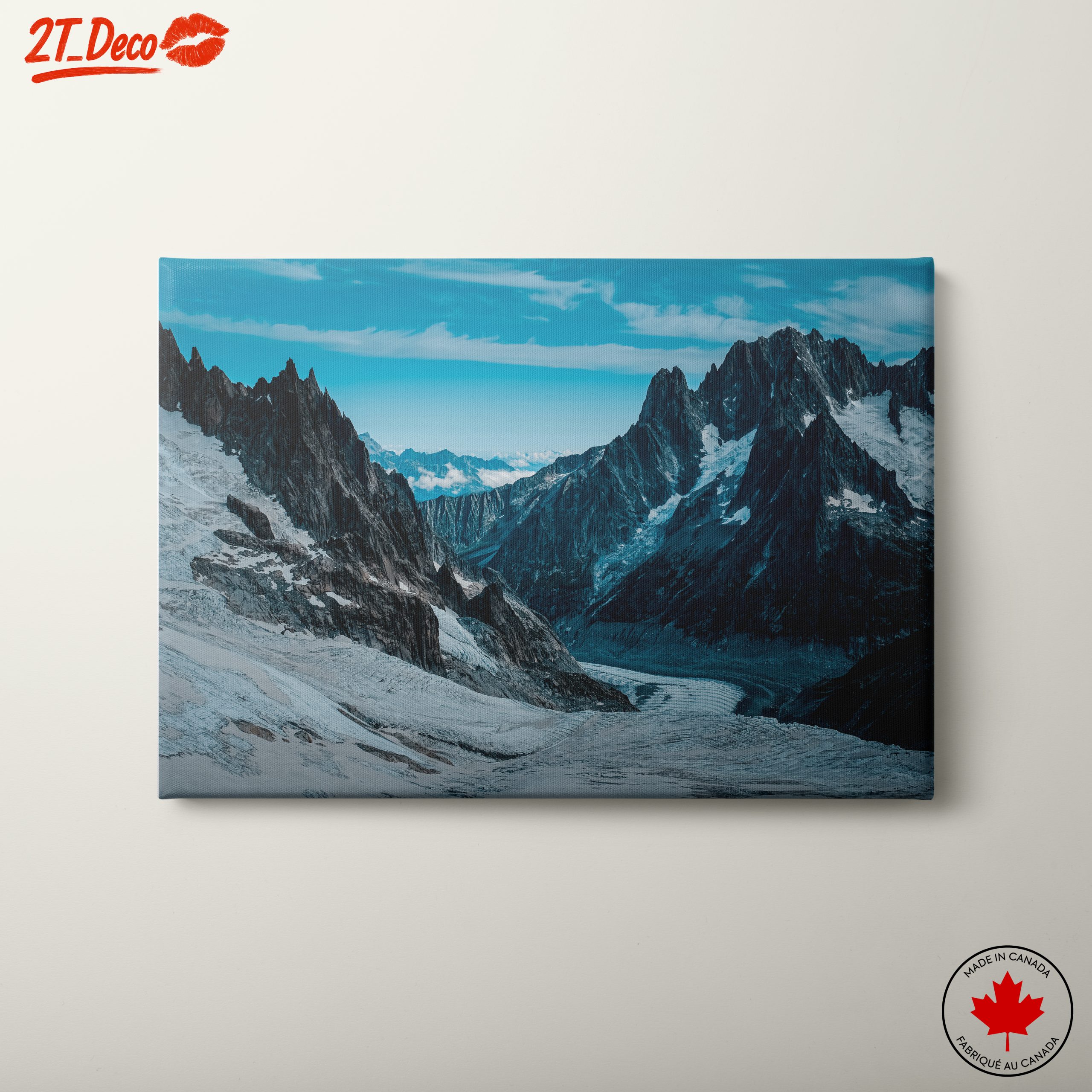Majestic Mountain Landscape Art