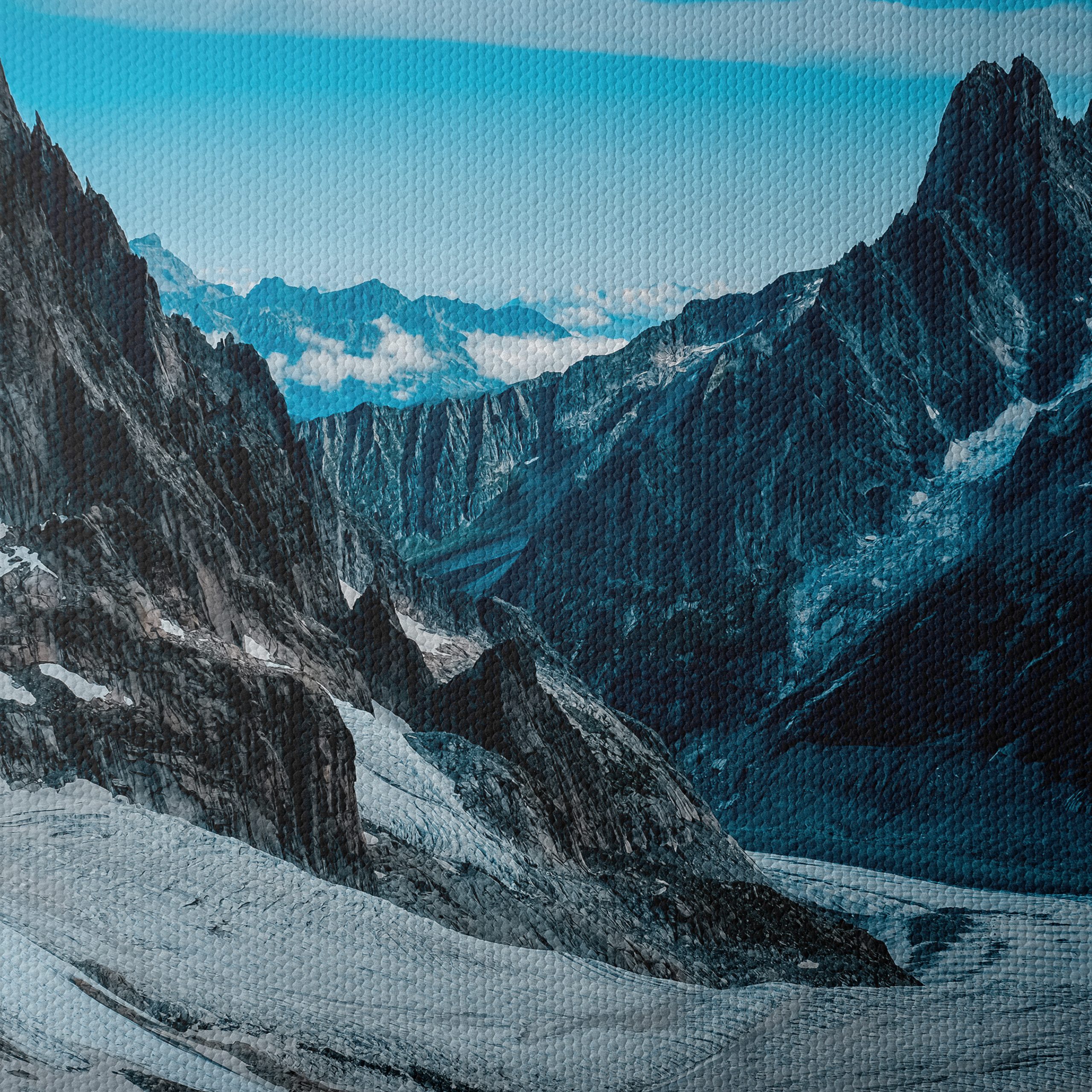Majestic Mountain Landscape Art - Image 4