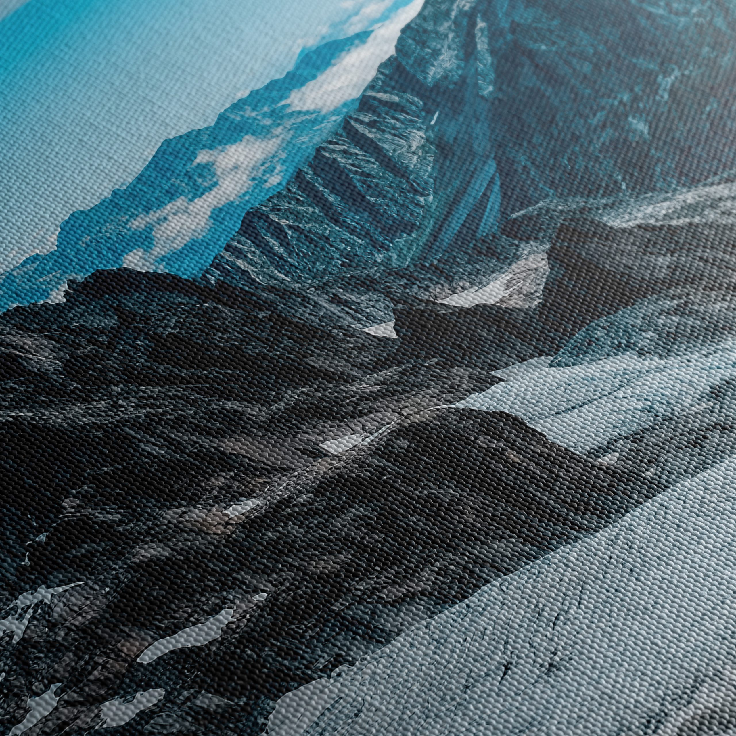Majestic Mountain Landscape Art - Image 5