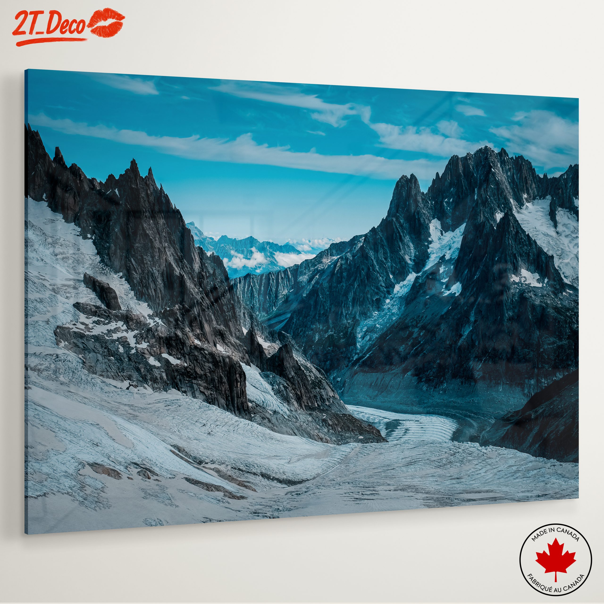 Majestic Mountain Landscape Art - Image 6