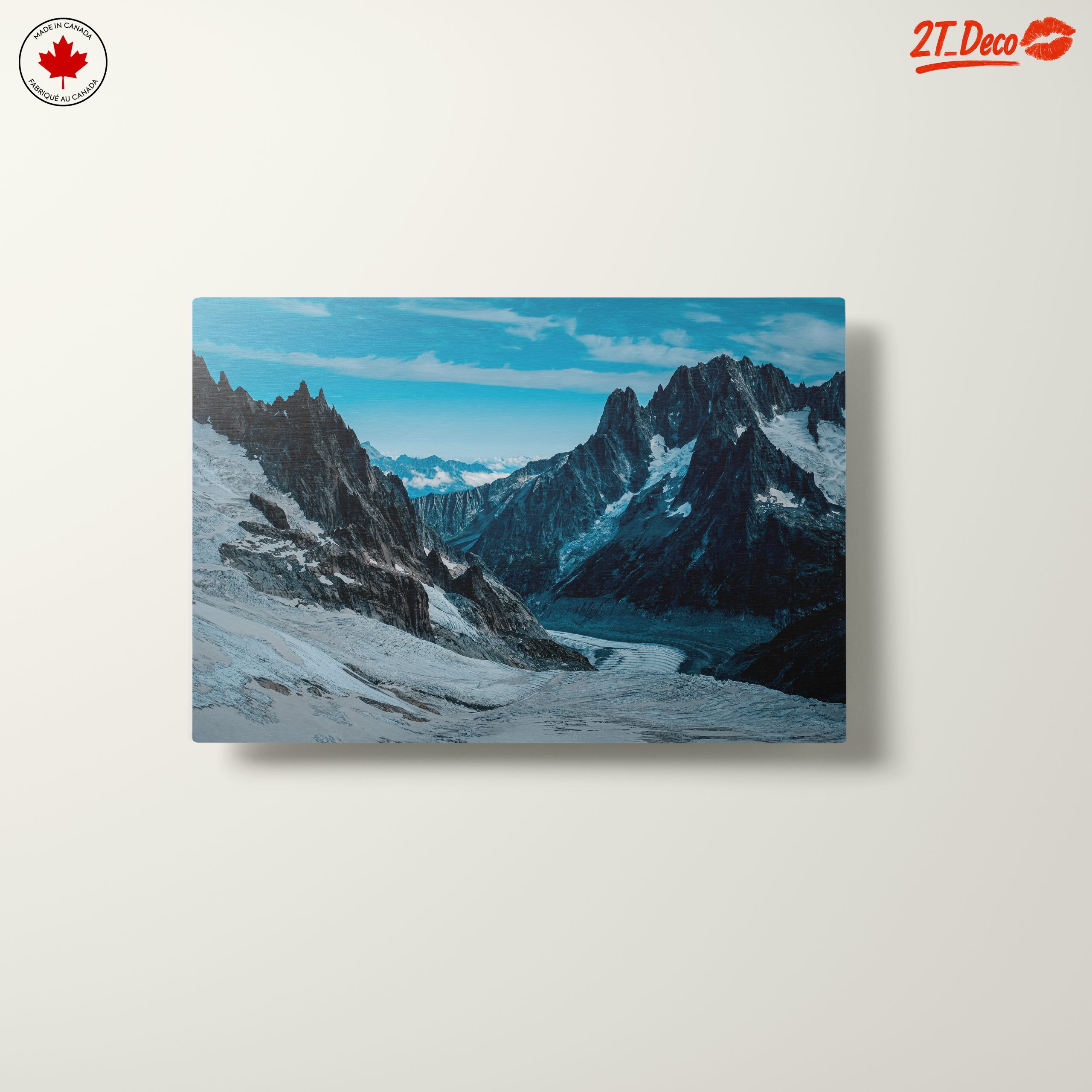 Majestic Mountain Landscape Art - Image 10