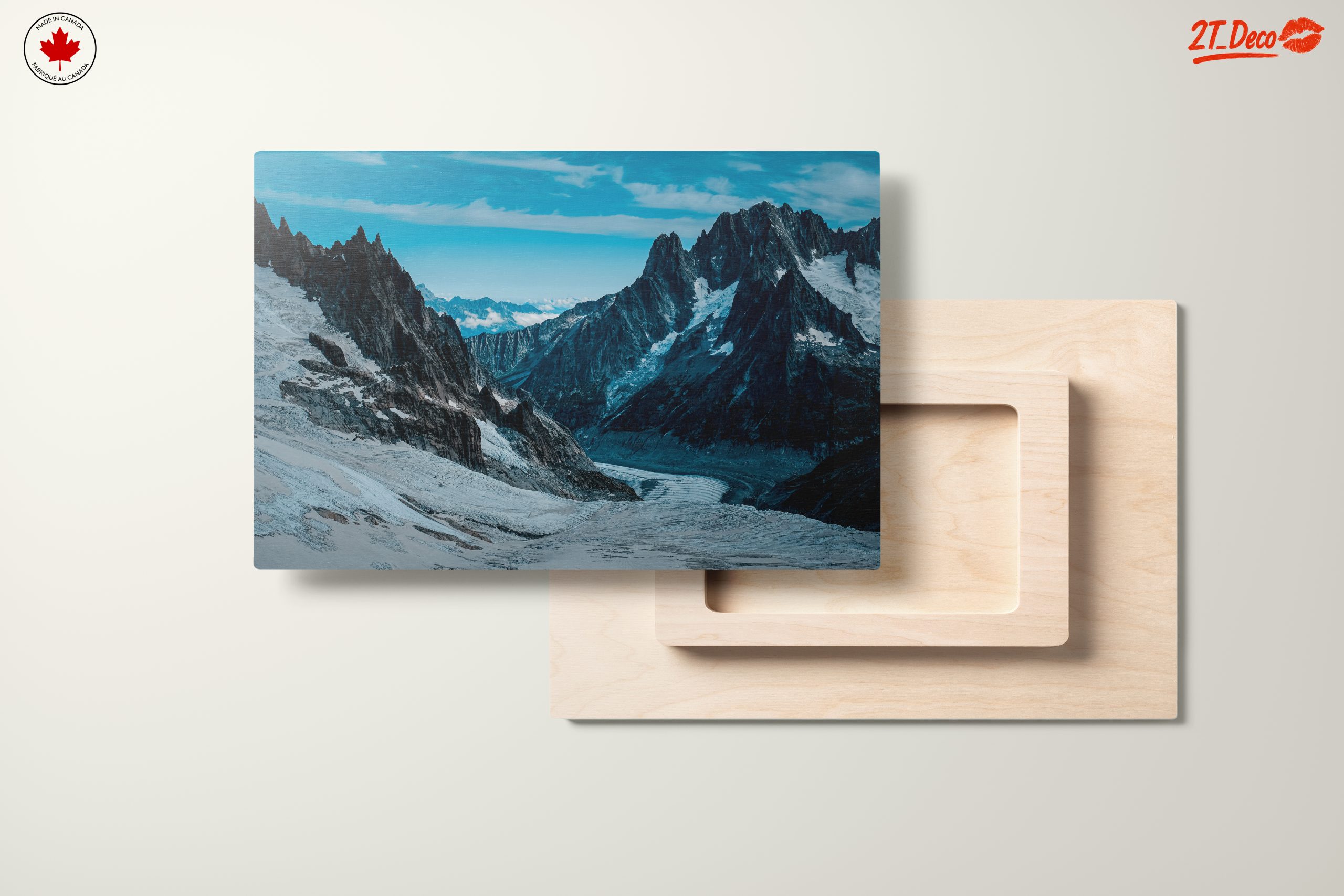 Majestic Mountain Landscape Art - Image 11