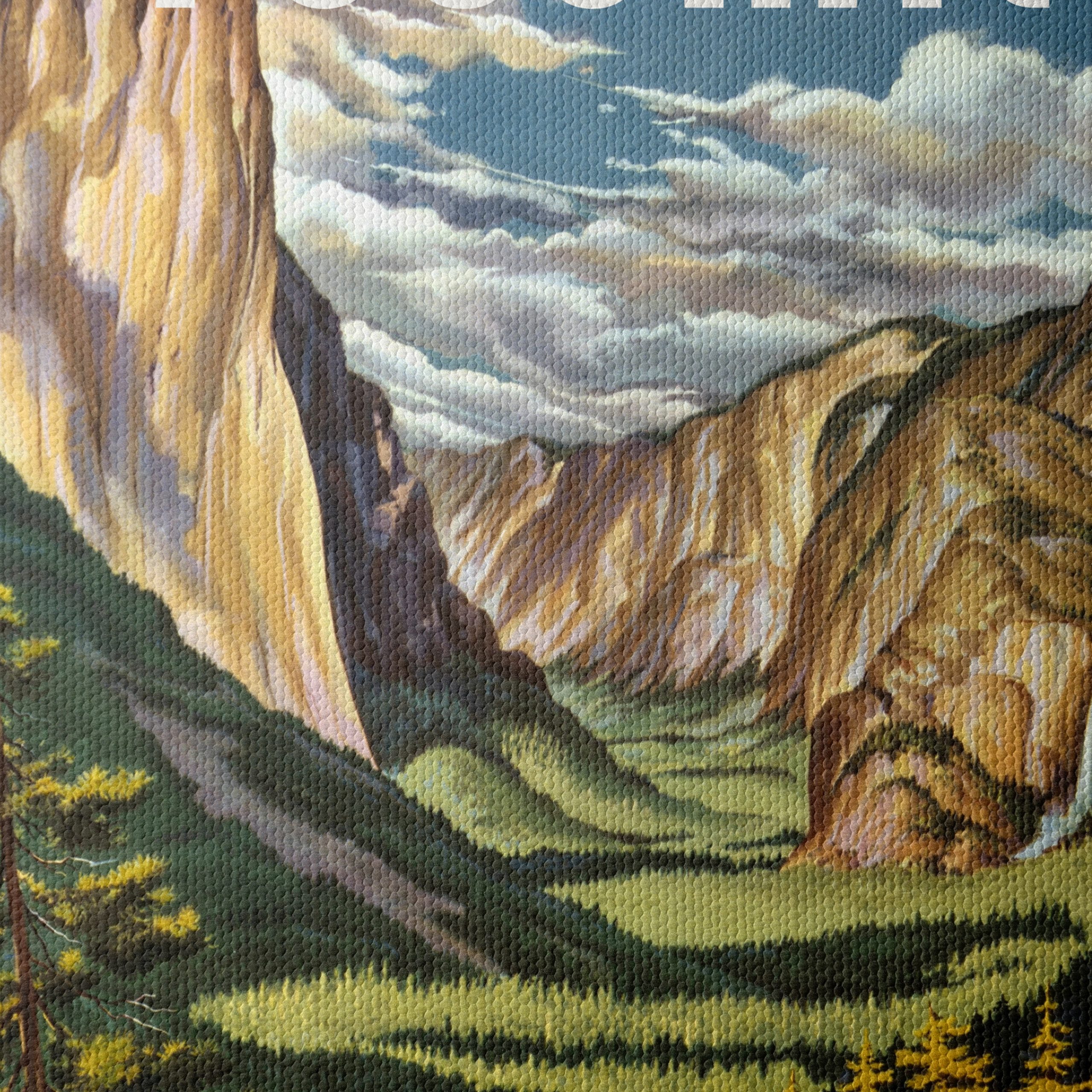 Yosemite National Park Vintage Adventure Art - Image 4