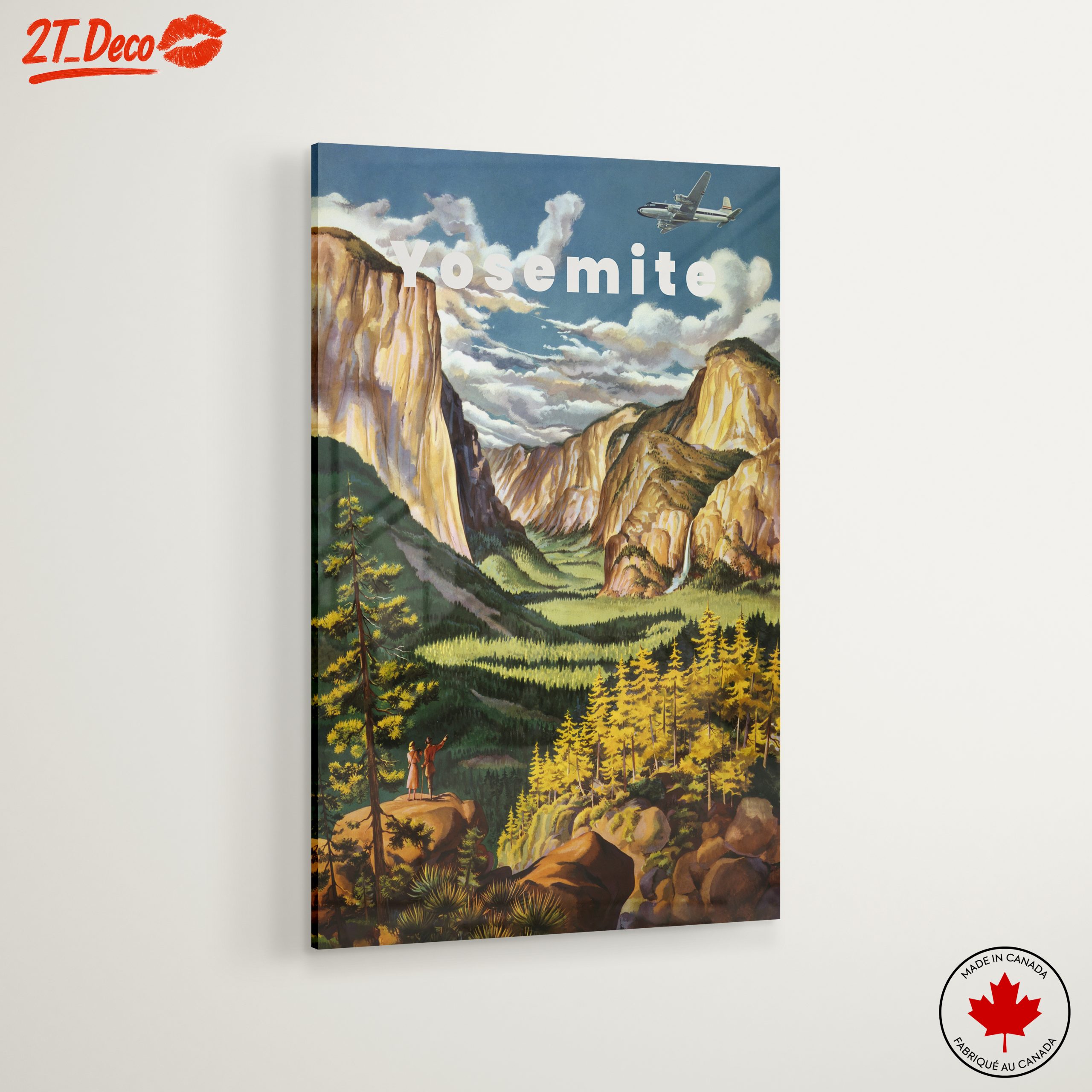 Yosemite National Park Vintage Adventure Art - Image 6