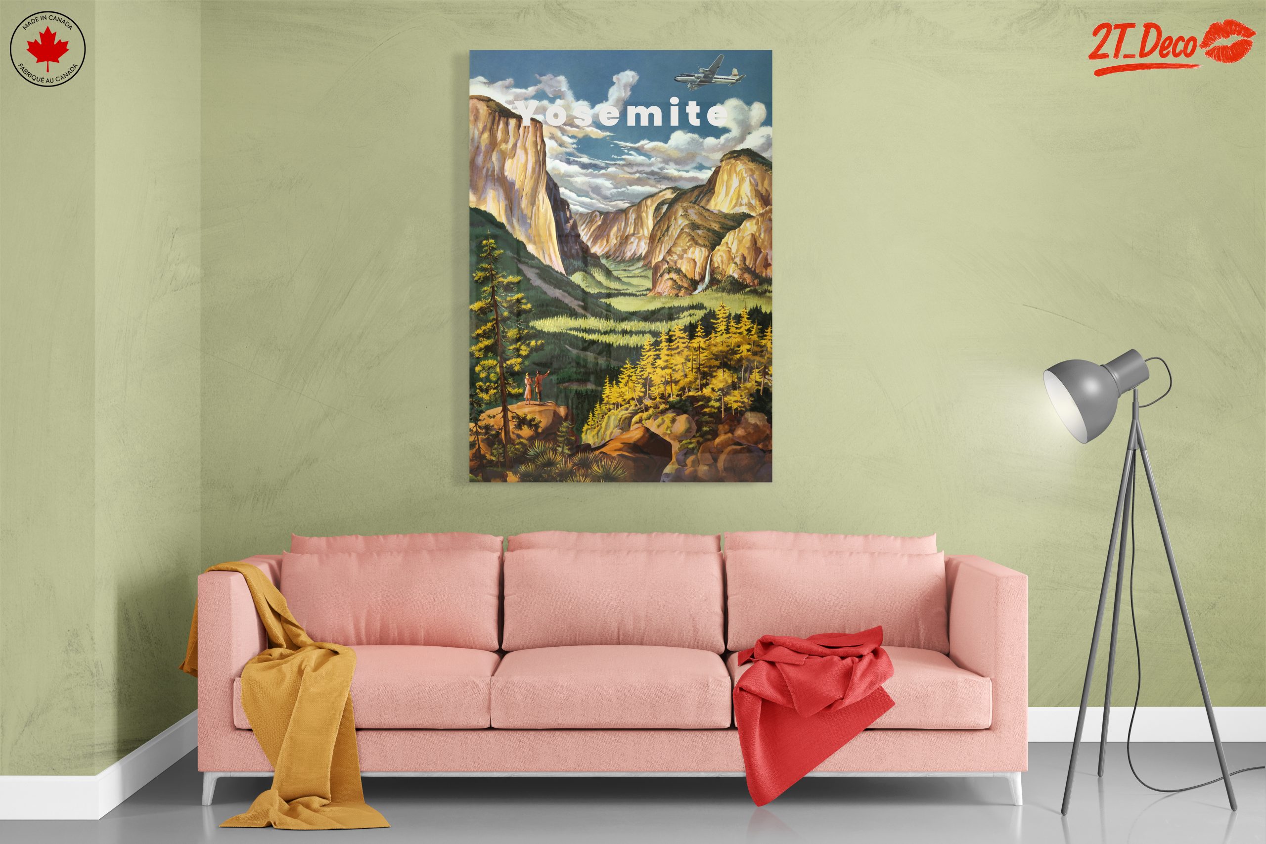 Yosemite National Park Vintage Adventure Art - Image 7