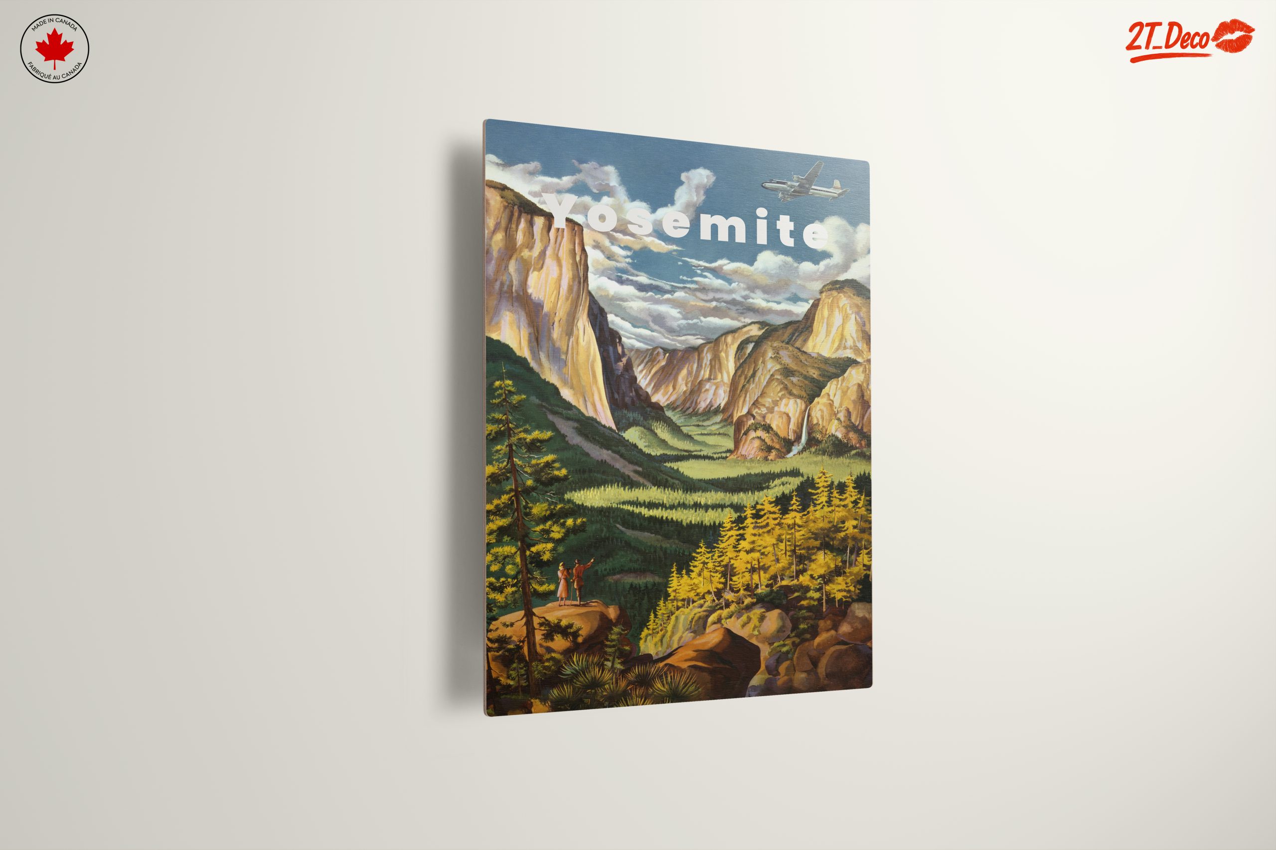 Yosemite National Park Vintage Adventure Art - Image 13