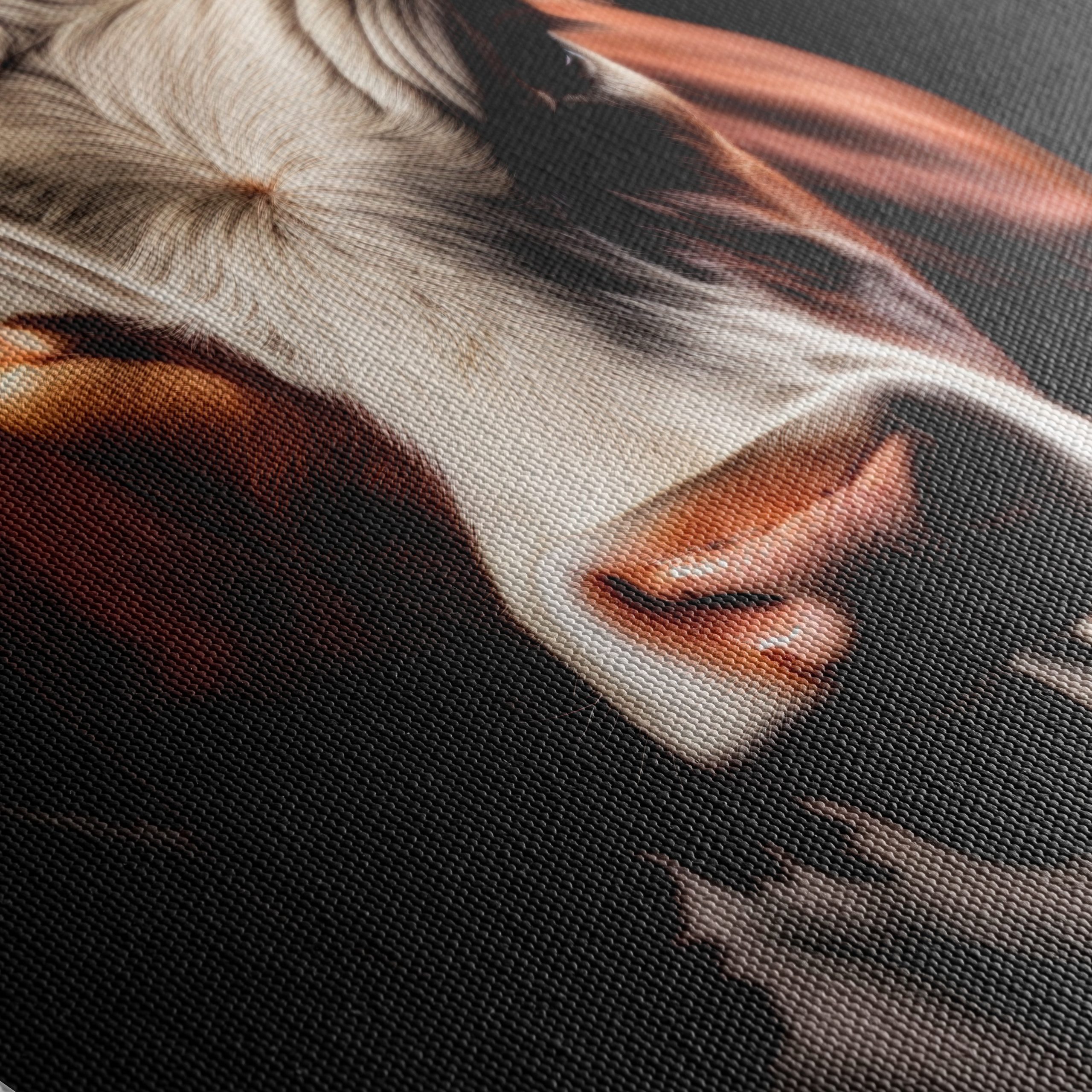 Lifelike Cow Portrait with Black Background - Image 5