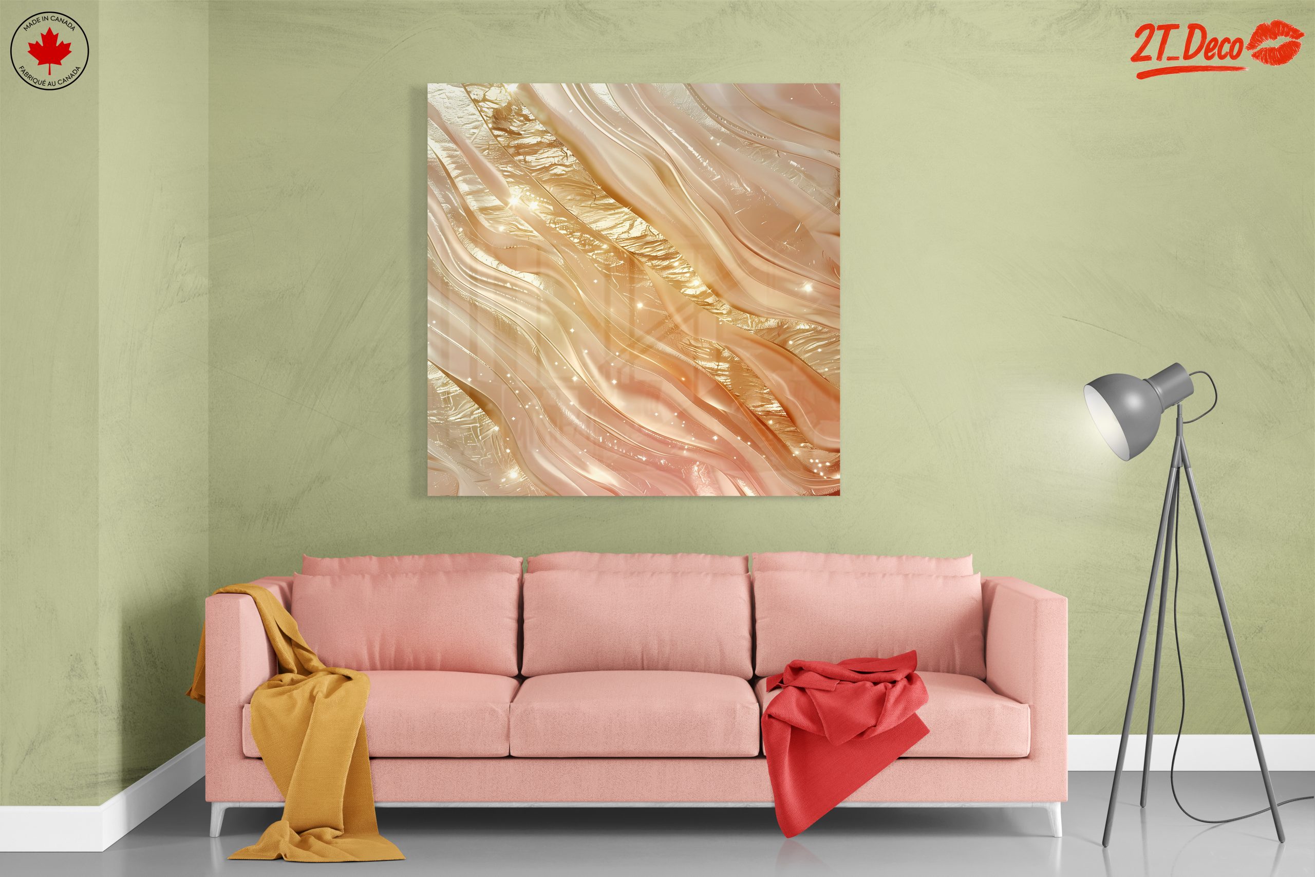 Elegant Abstract Textured Art - Image 7