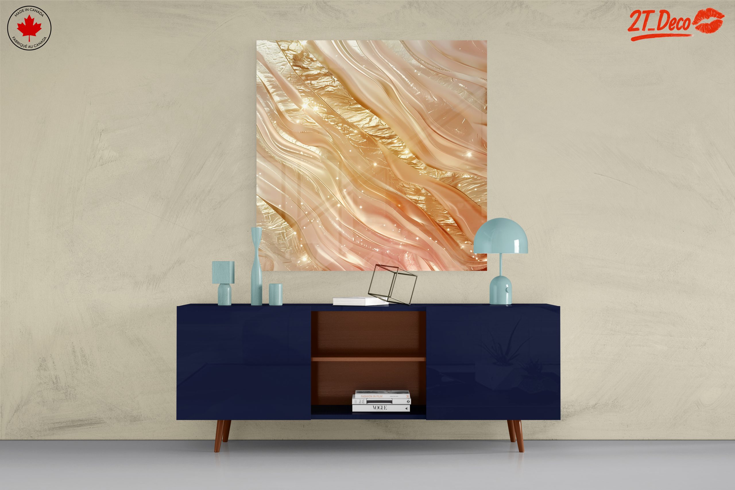 Elegant Abstract Textured Art - Image 8
