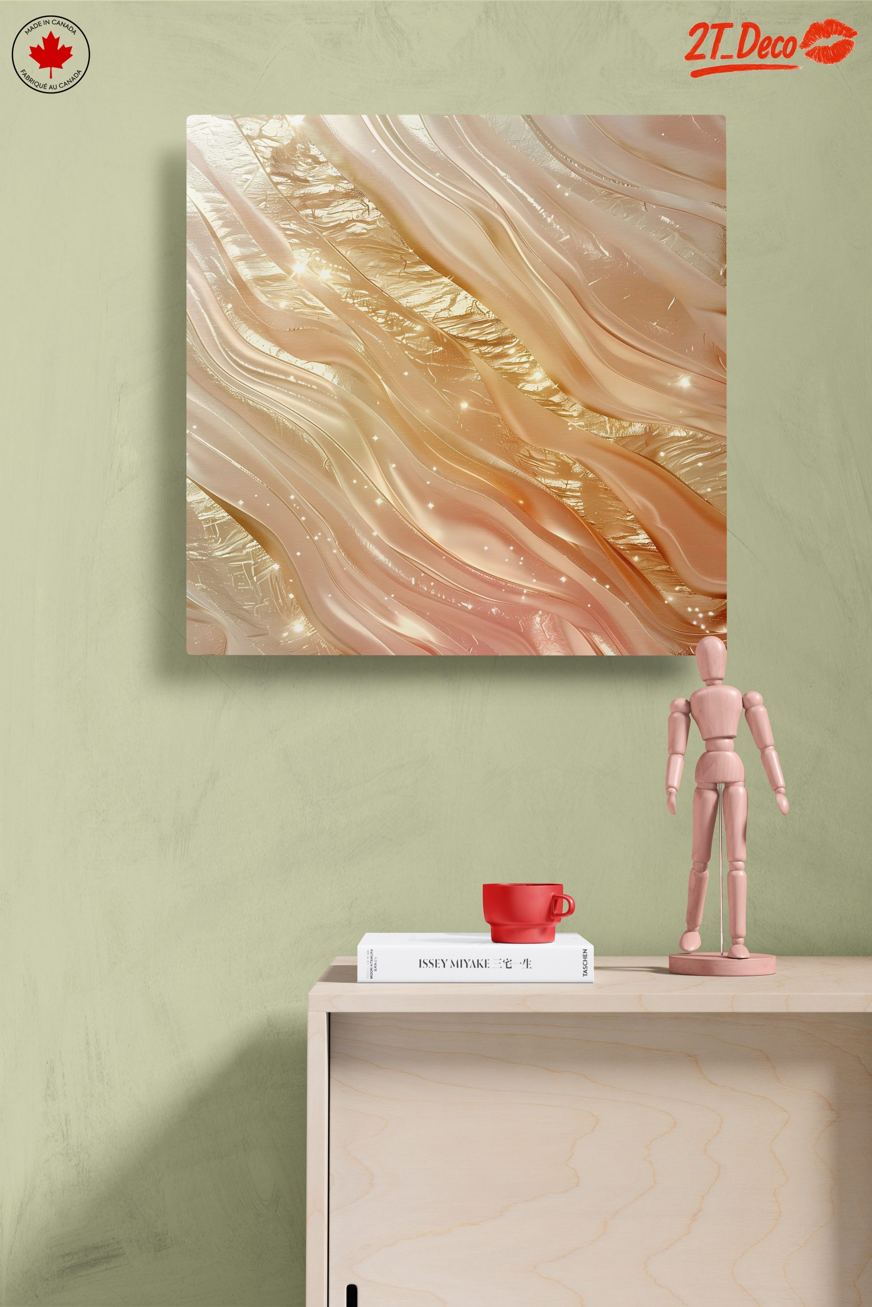Elegant Abstract Textured Art - Image 14