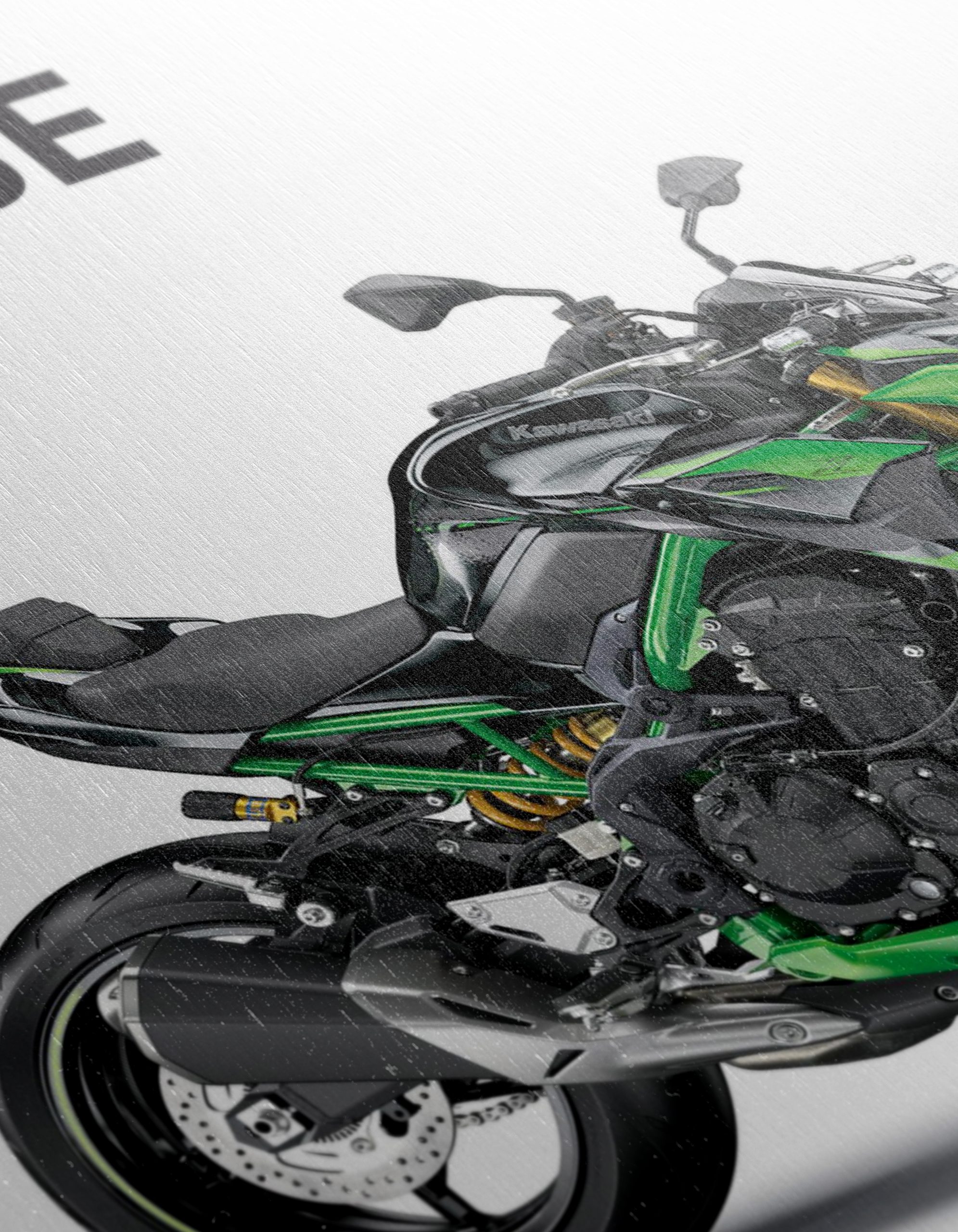 Kawasaki Z900 SE 2025 Motorcycle Art - Image 12