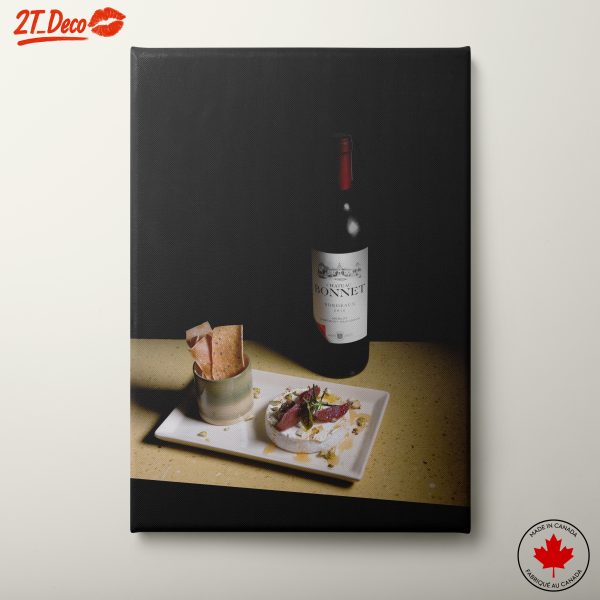 Gourmet Food and Wine Art