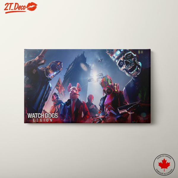 Watch Dogs Legion Art Featuring Unique Characters