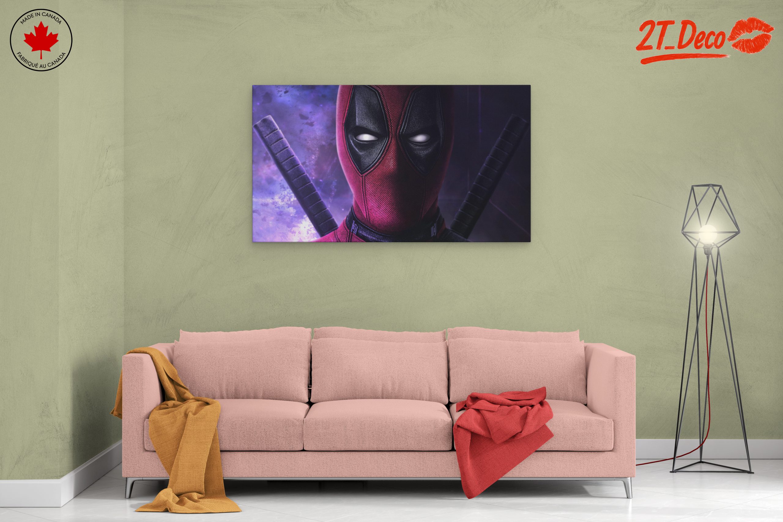 Deadpool Comic Character Art - Image 2