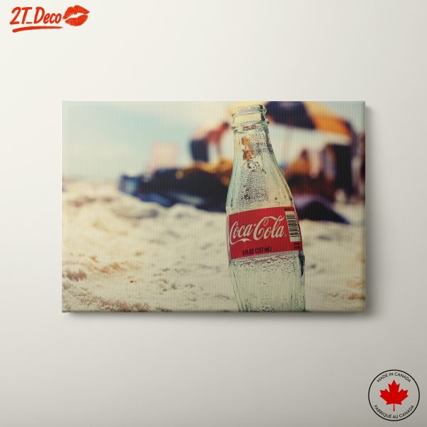 Refreshing Coca Cola Soda Bottle