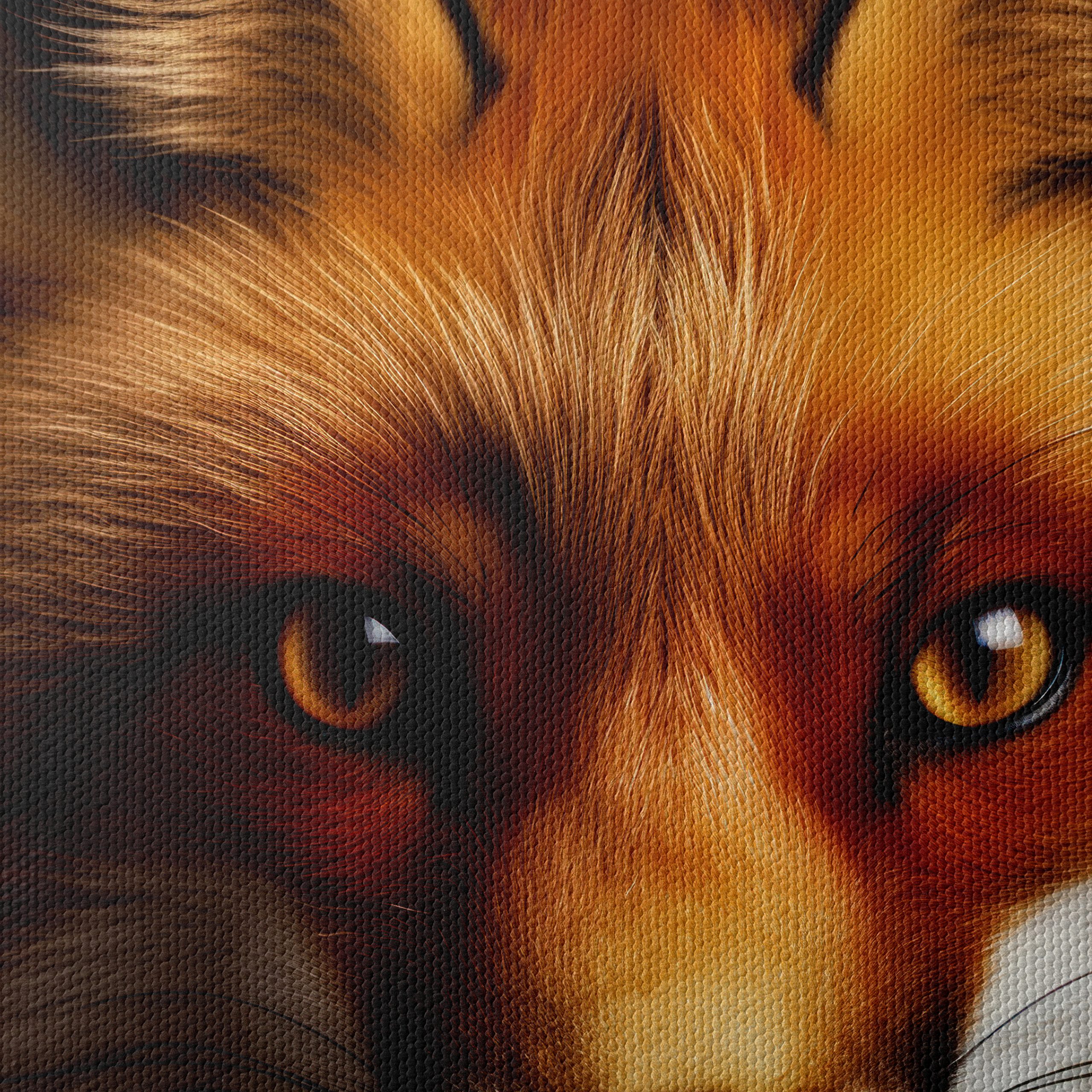 Realistic Fox Portrait in Vibrant Colors - Image 4