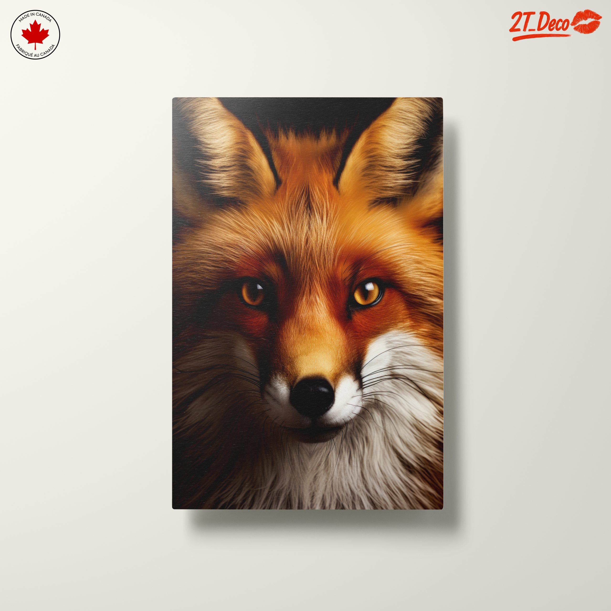Realistic Fox Portrait in Vibrant Colors - Image 10