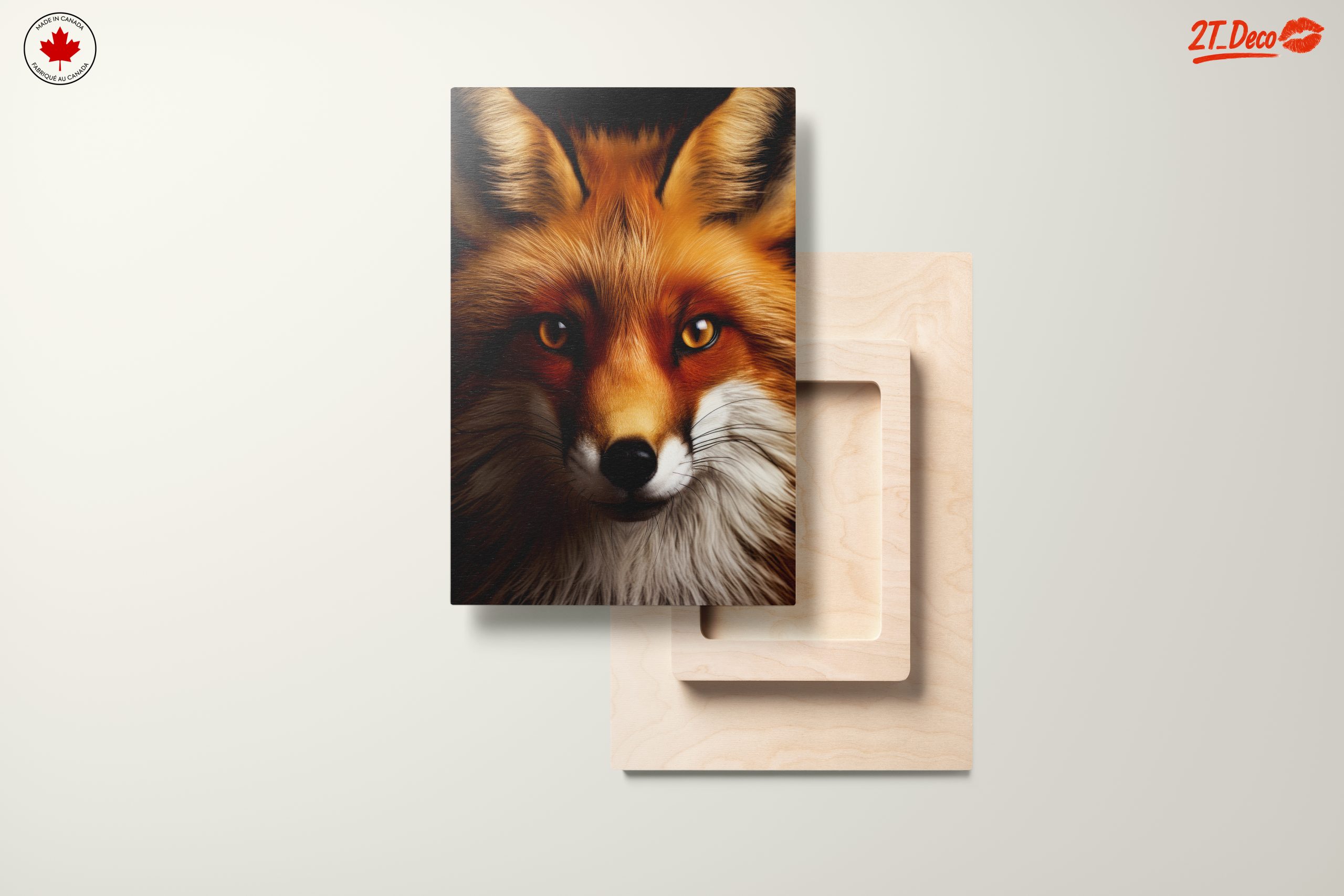 Realistic Fox Portrait in Vibrant Colors - Image 11