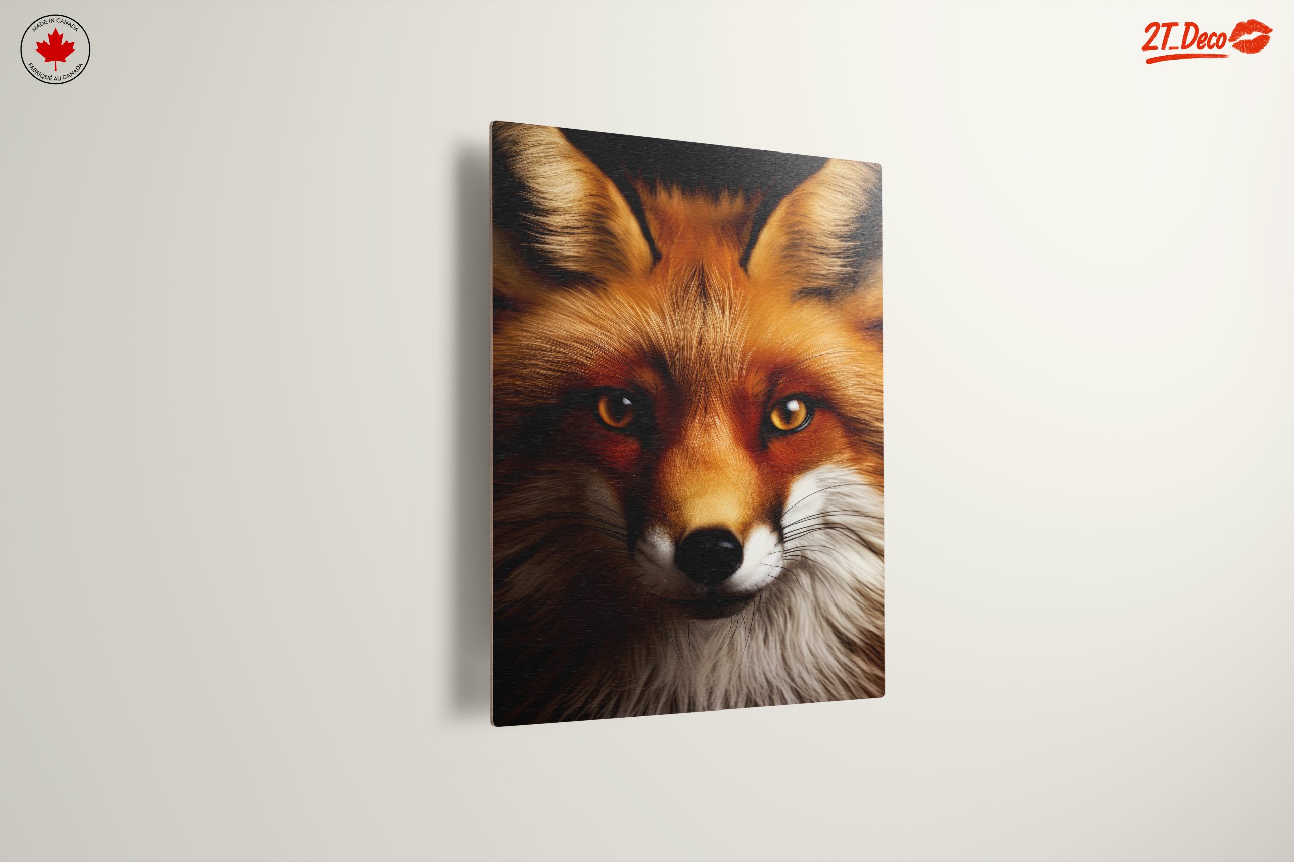 Realistic Fox Portrait in Vibrant Colors - Image 13