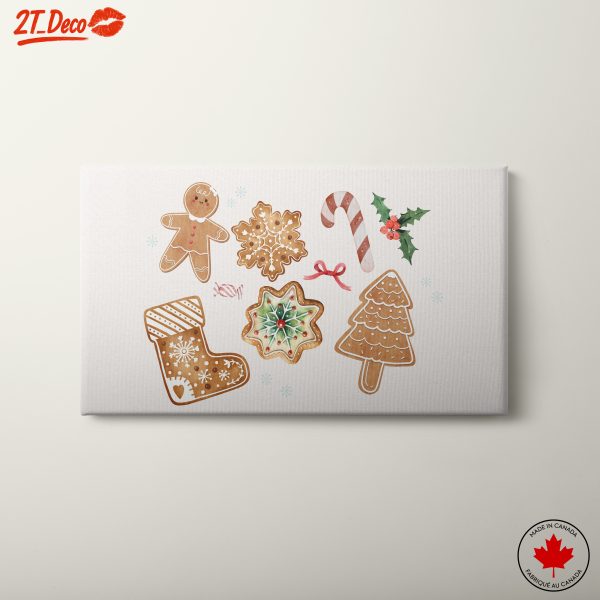 Whimsical Seasonal Gingerbread Art for Festive Decor