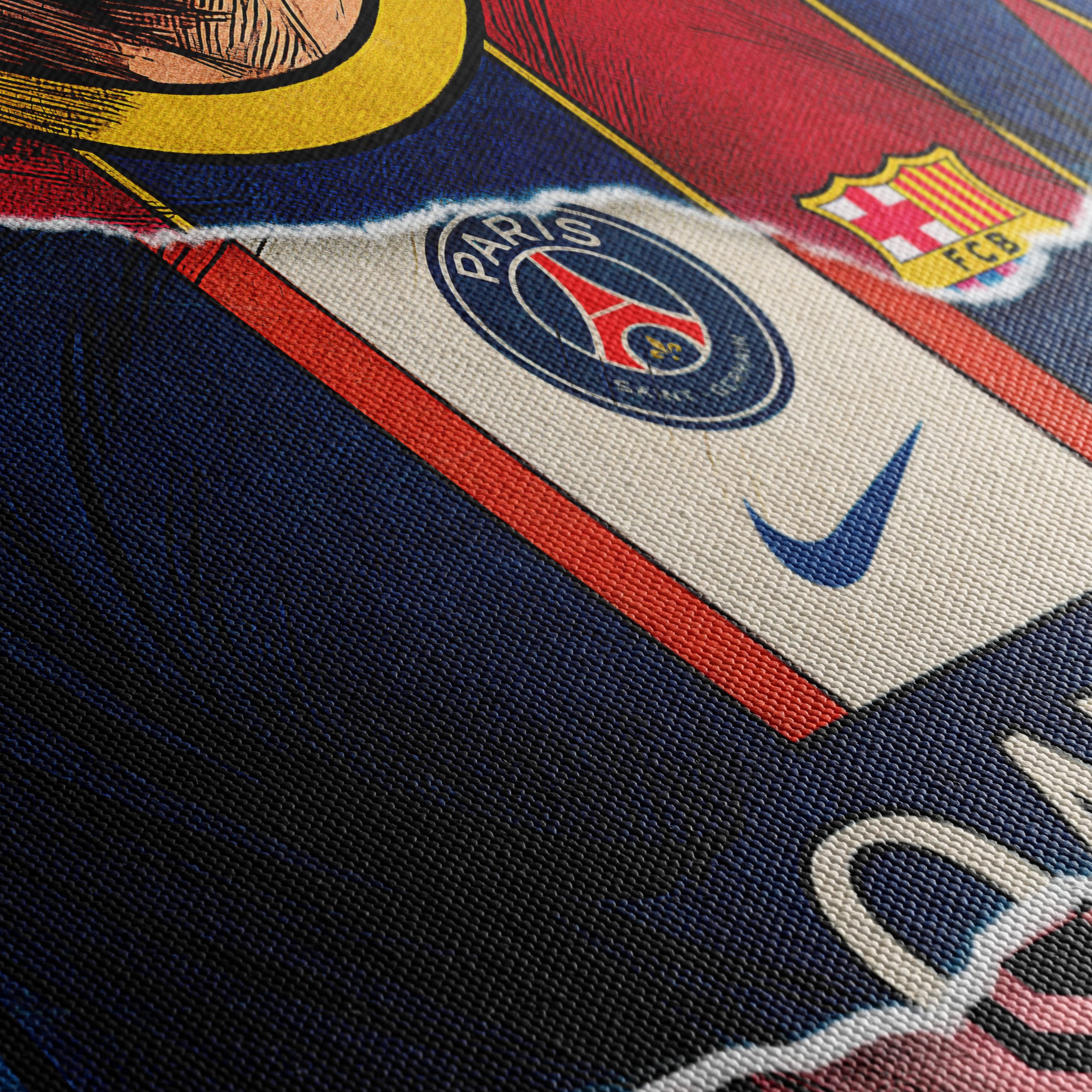 Stylized Portrait of a Soccer Legend - Image 5
