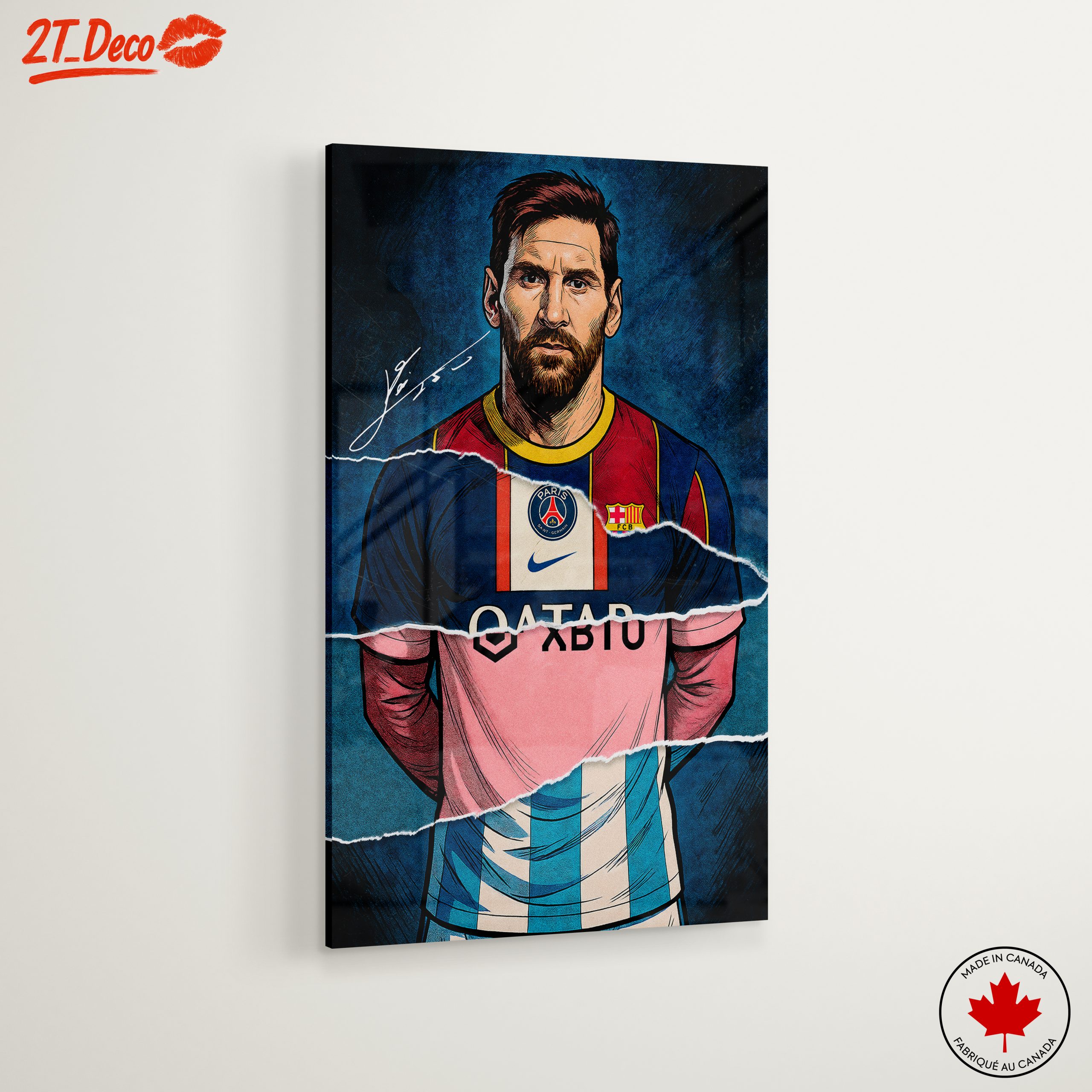 Stylized Portrait of a Soccer Legend - Image 6