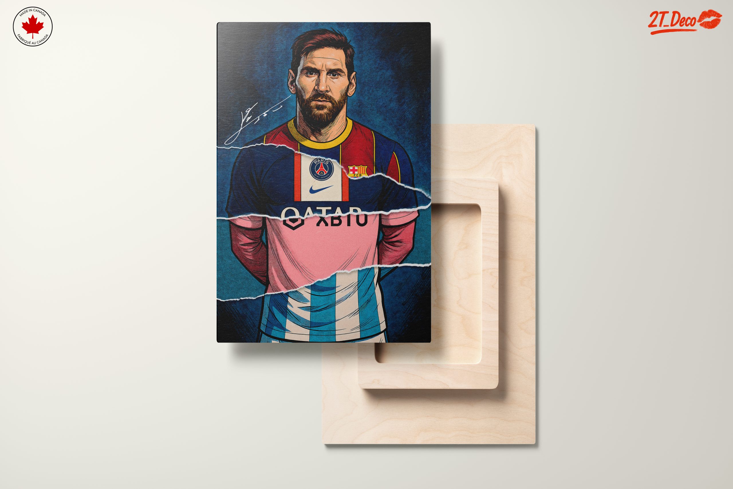 Stylized Portrait of a Soccer Legend - Image 11
