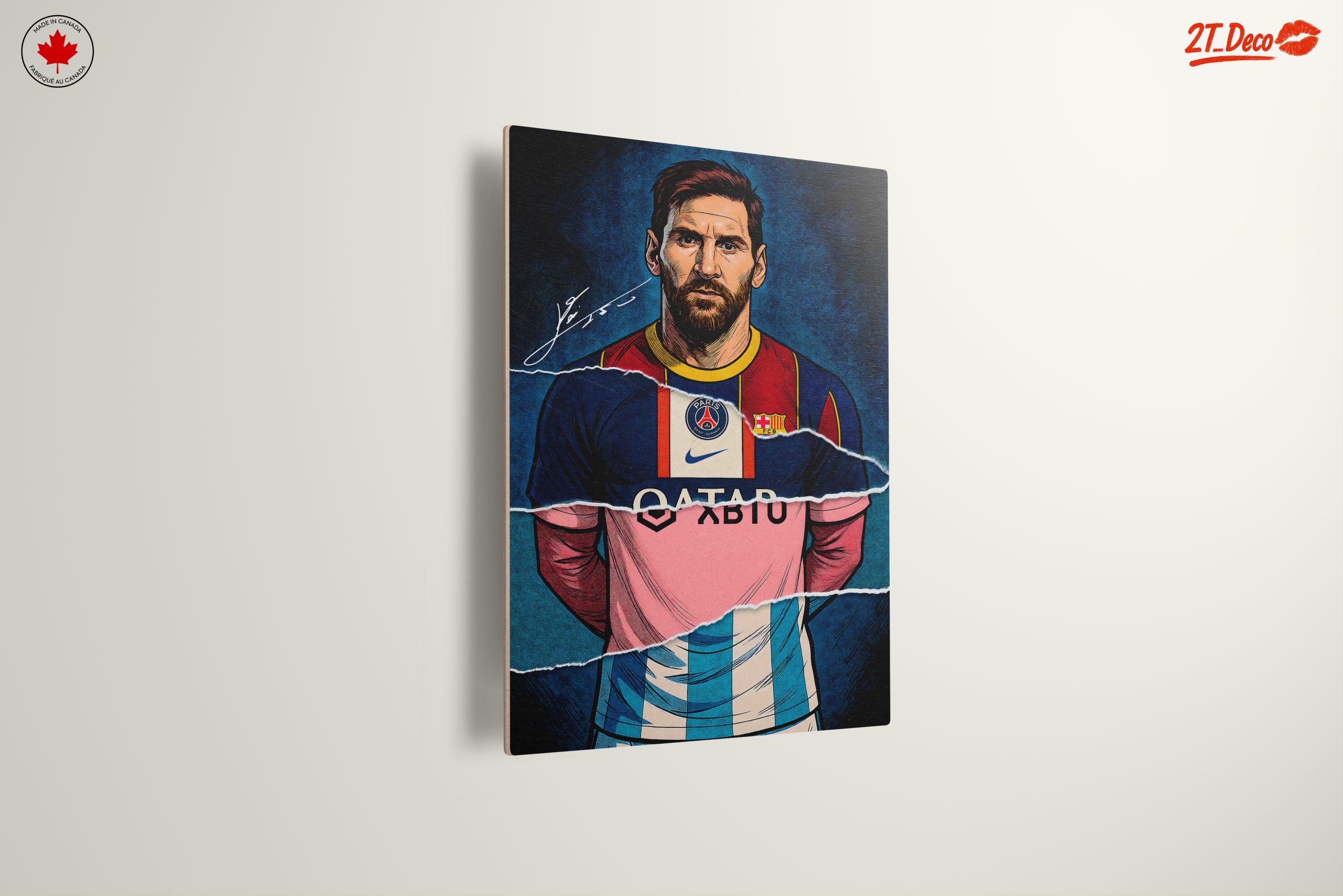 Stylized Portrait of a Soccer Legend - Image 13